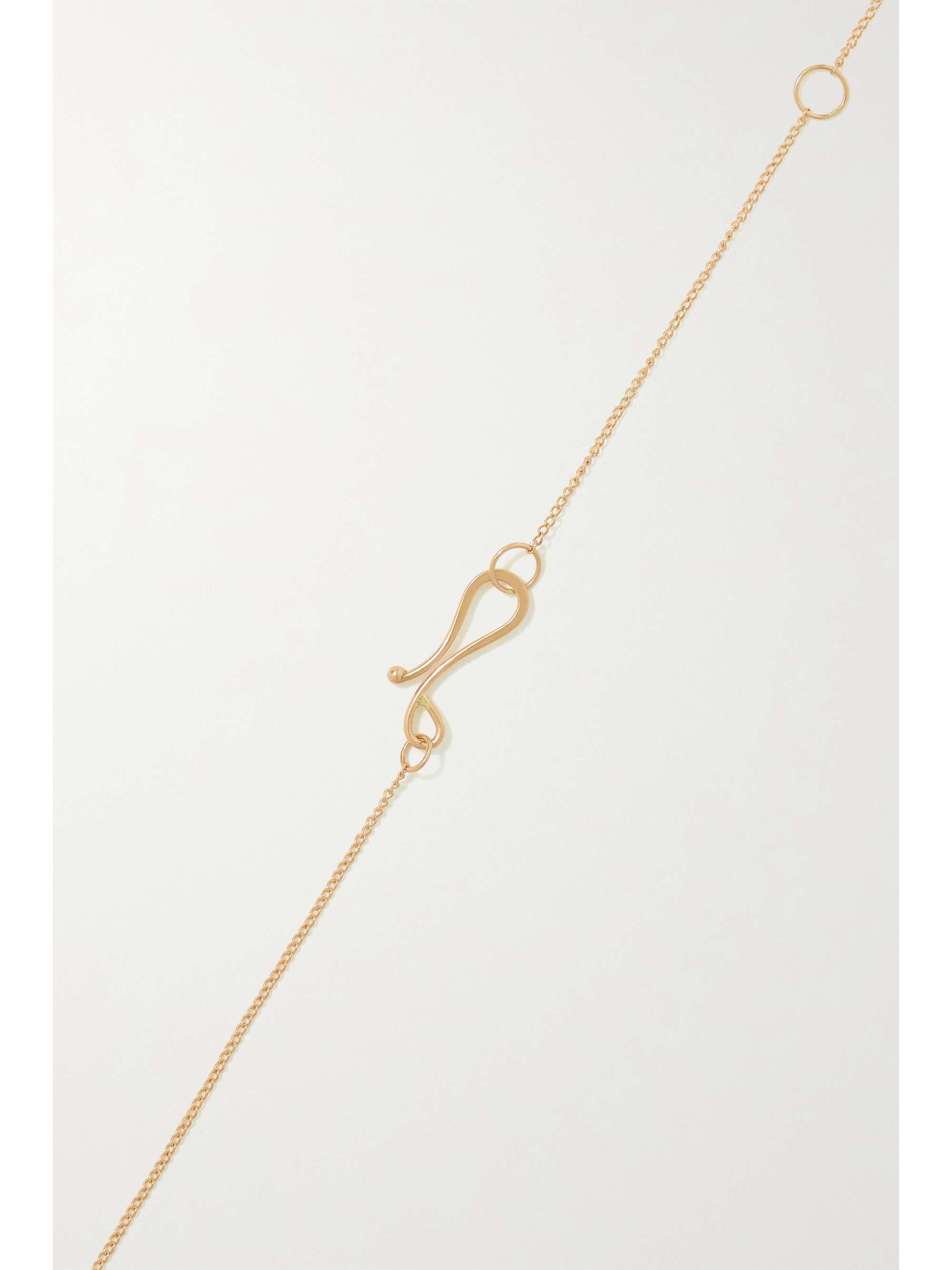 MELISSA JOY MANNING 14-karat recycled gold topaz necklace