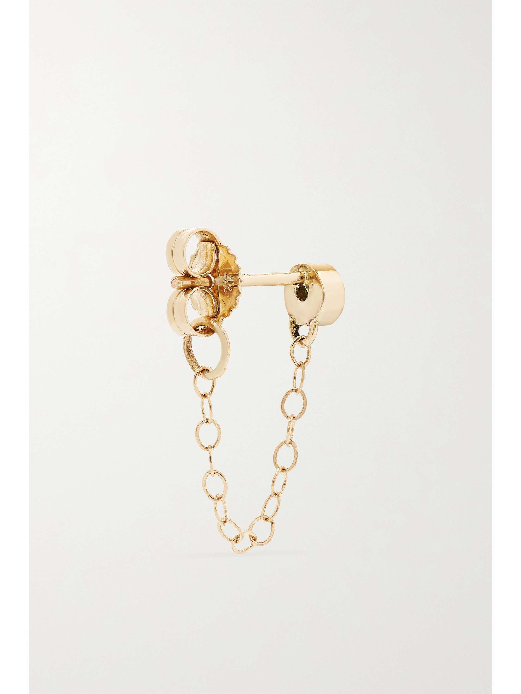 【MELISSA JOY MANNING】recycled gold emerald イヤリング 14-karat recycled gold emerald earrings MELISSA JOY MANNING