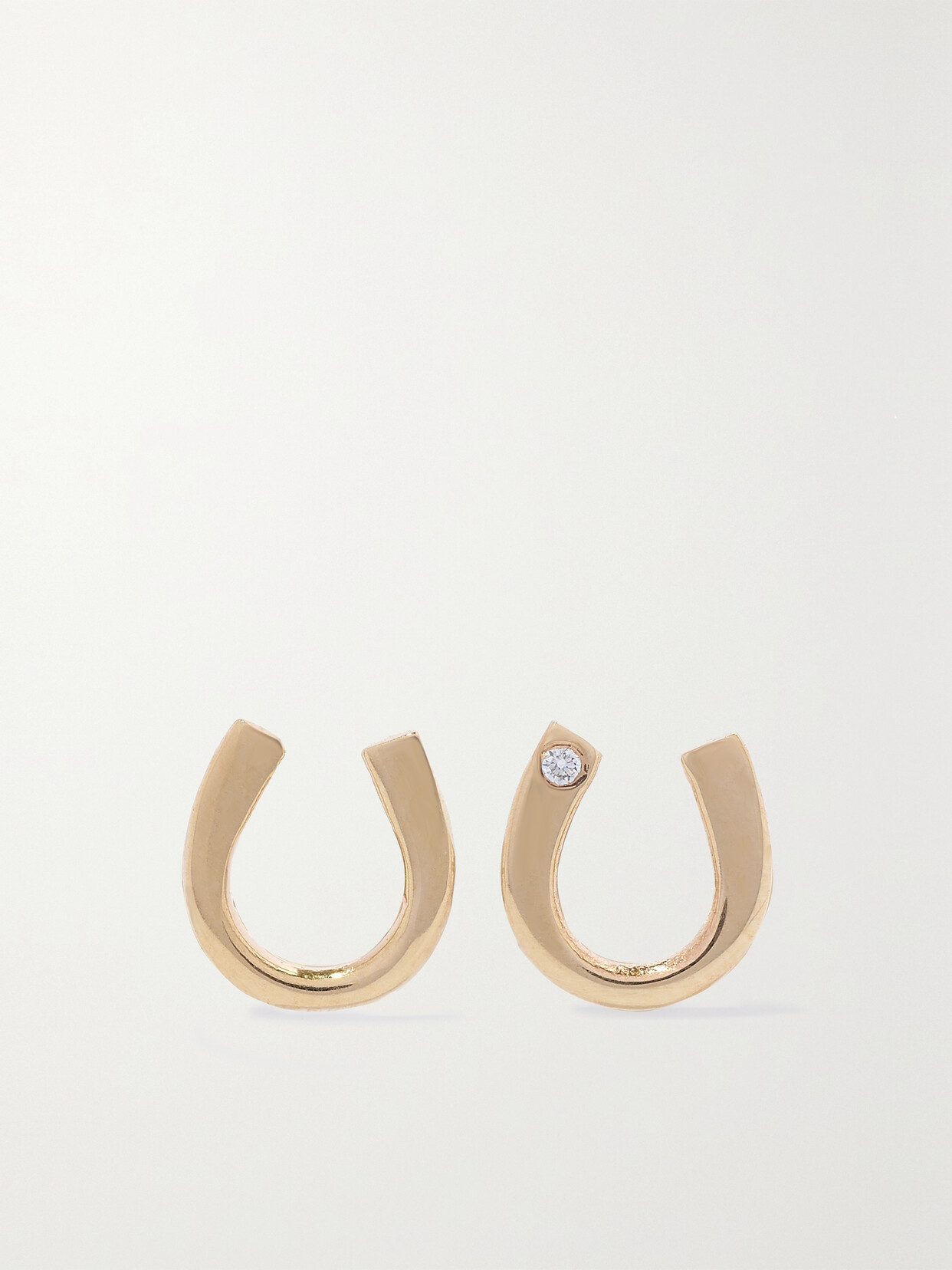 Melissa Joy Manning 14-karat Recycled  Diamond Earrings