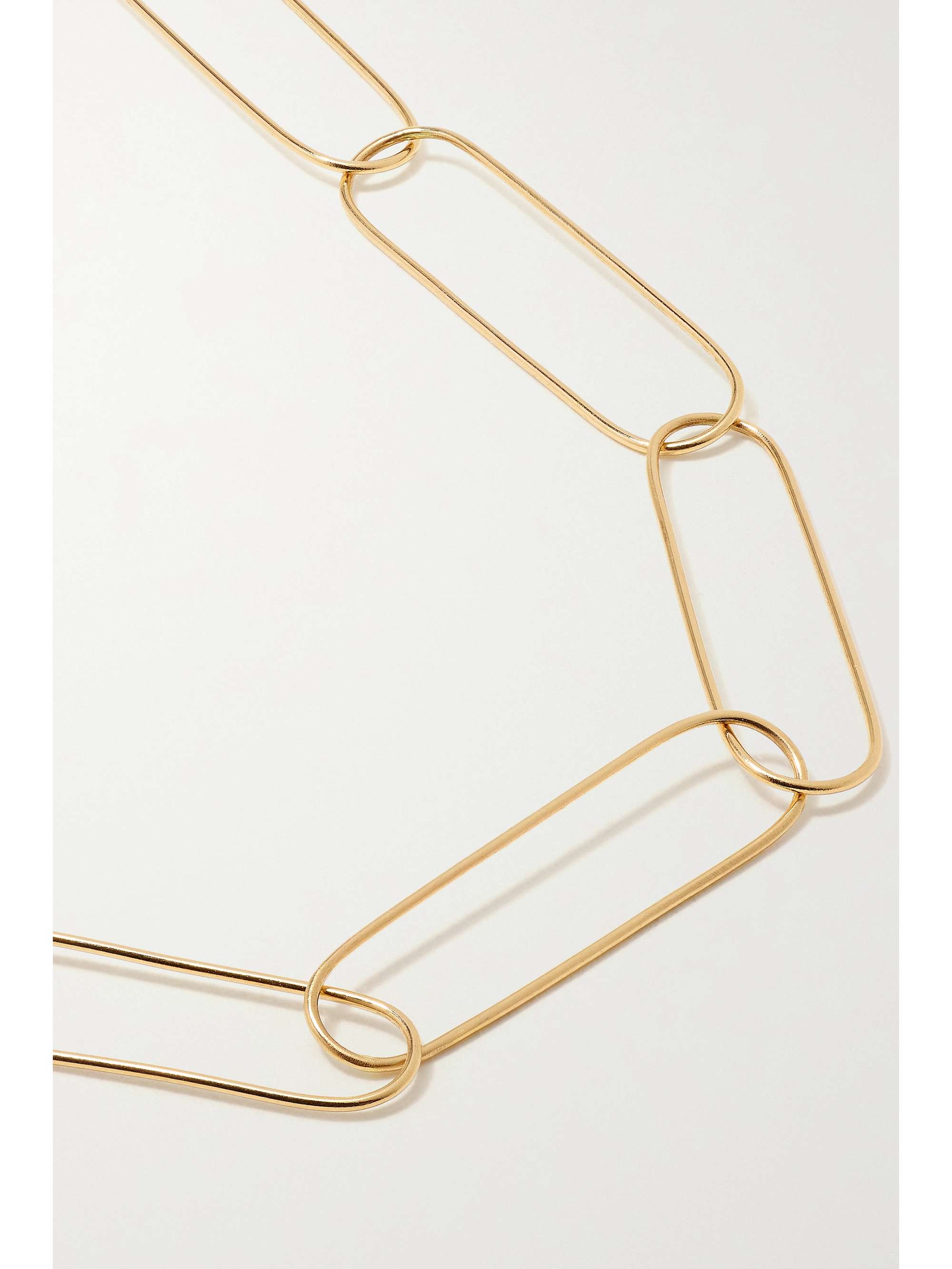 MELISSA JOY MANNING 14-karat recycled gold necklace