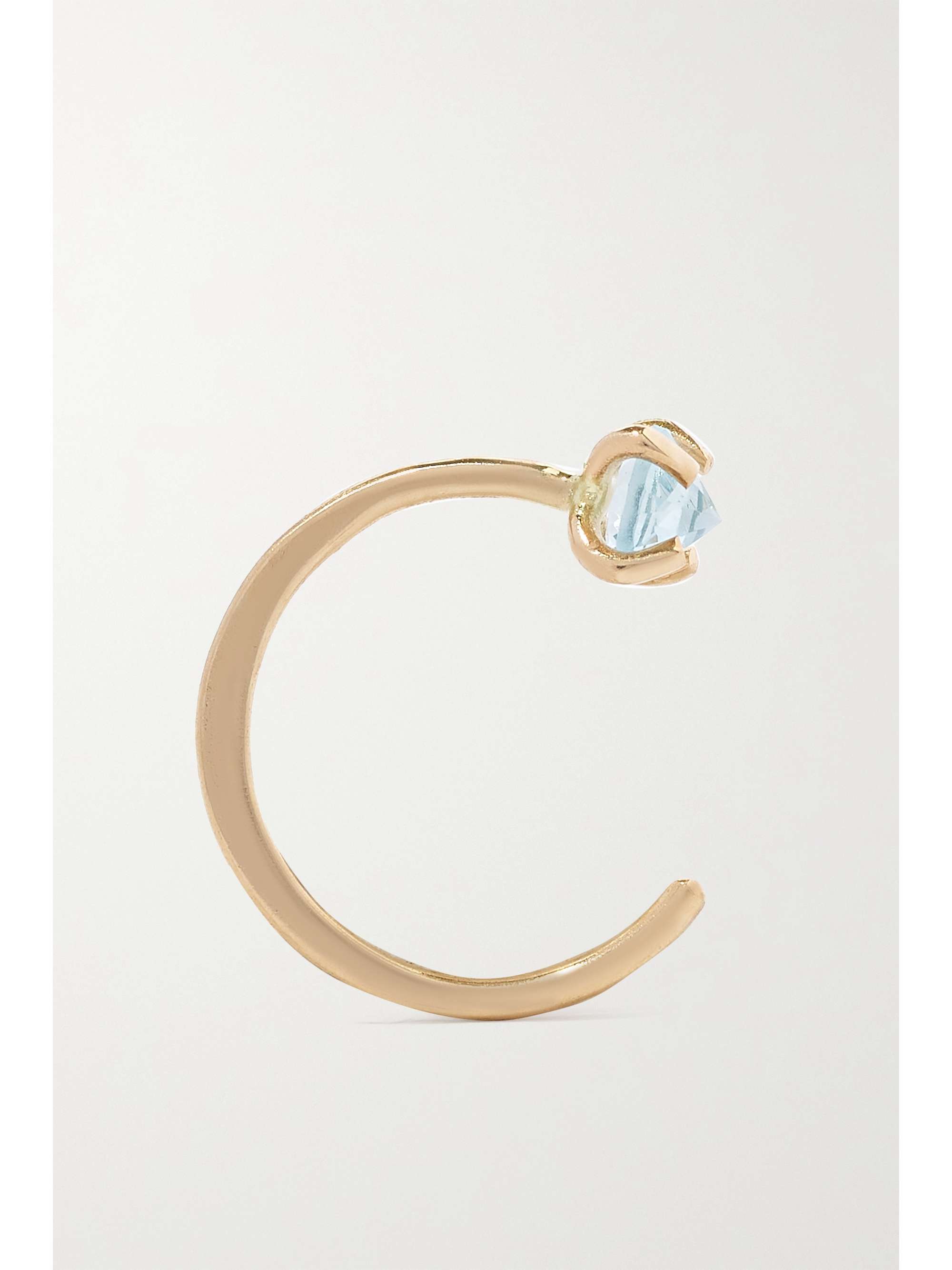 MELISSA JOY MANNING 14-karat recycled gold peridot earrings