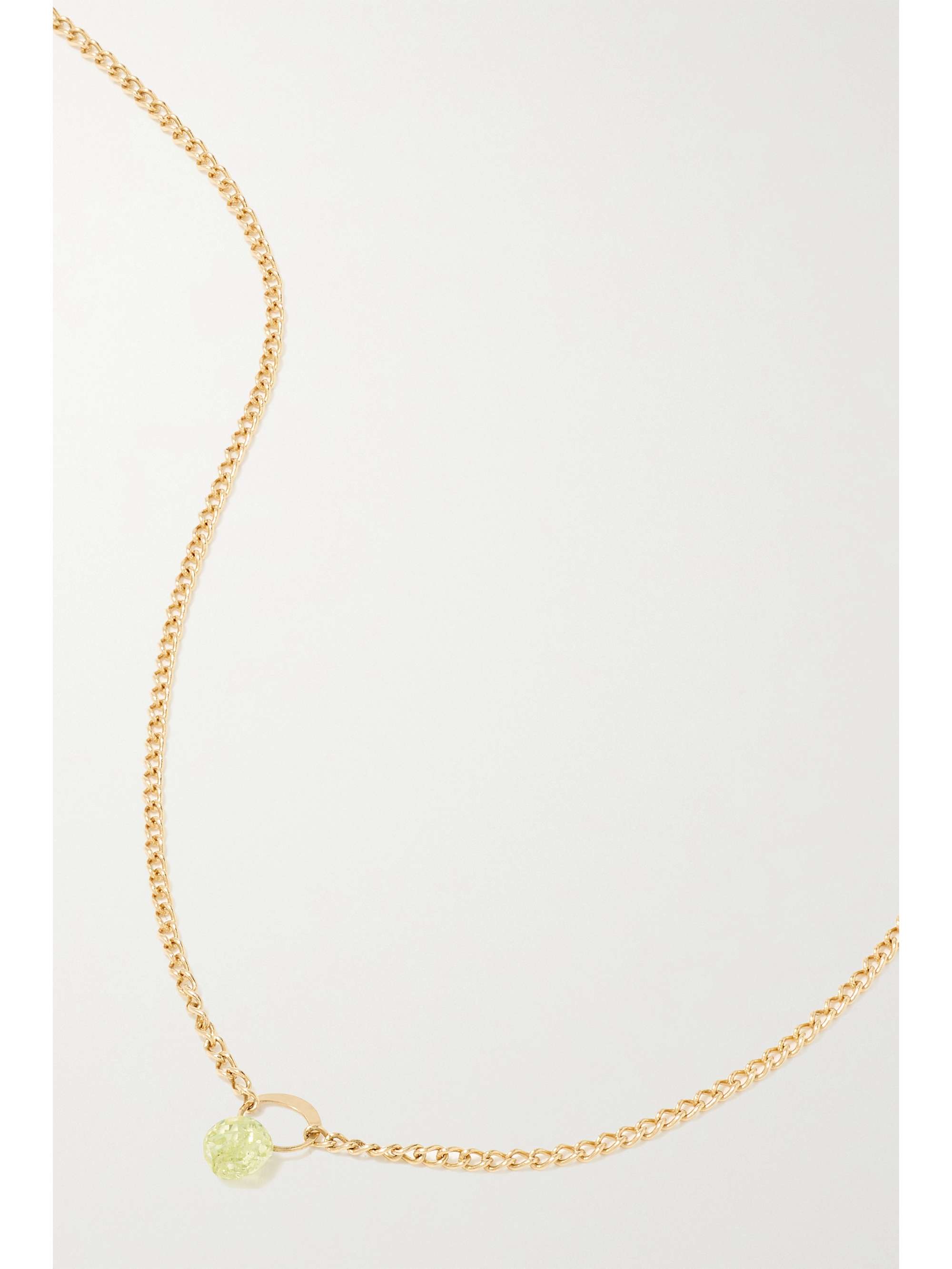 MELISSA JOY MANNING 14-karat gold diamond bracelet