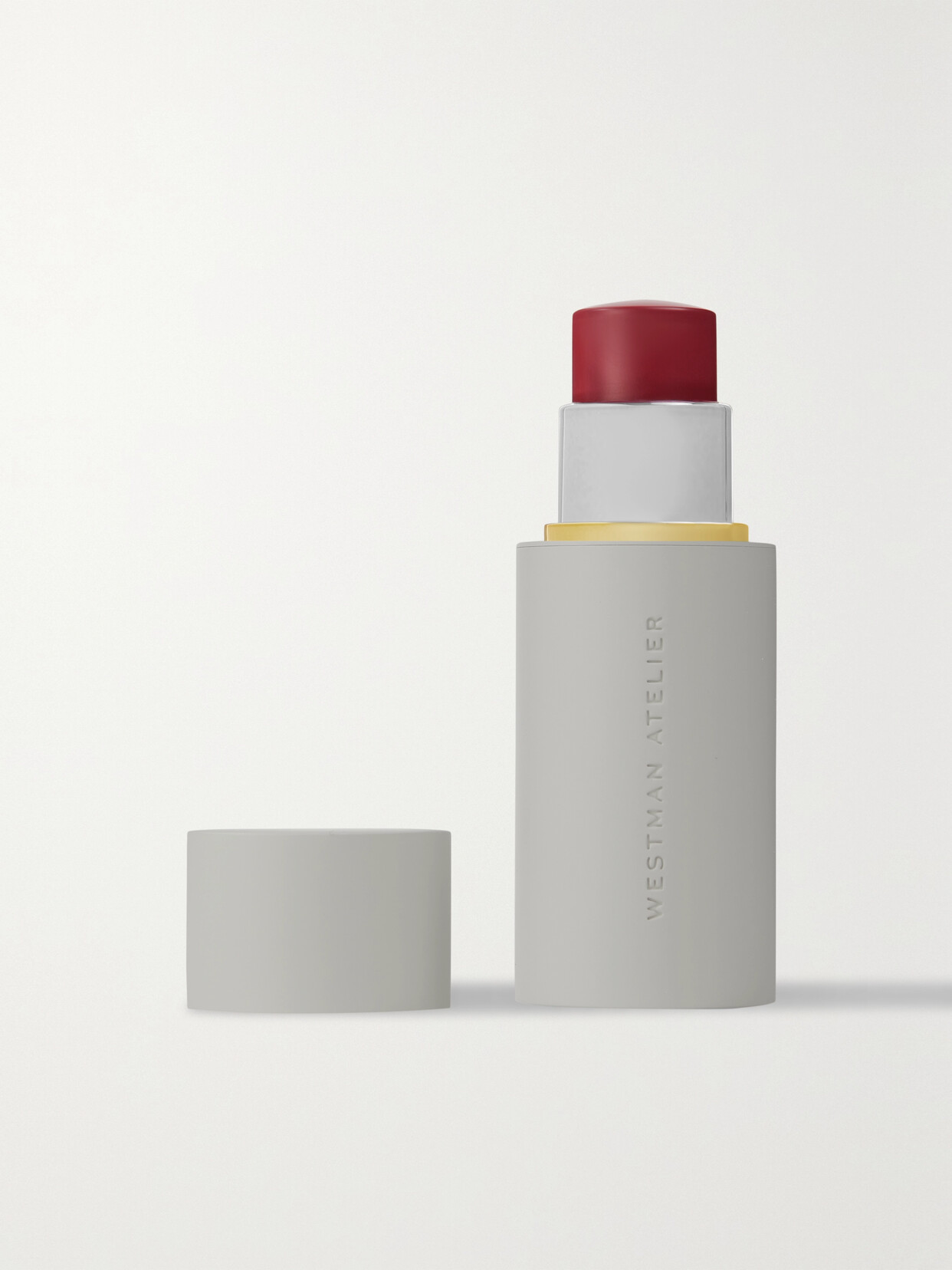 Westman Atelier Baby Cheeks Lip + Cheek Cream Blush Stick Bichette .21 oz In Red