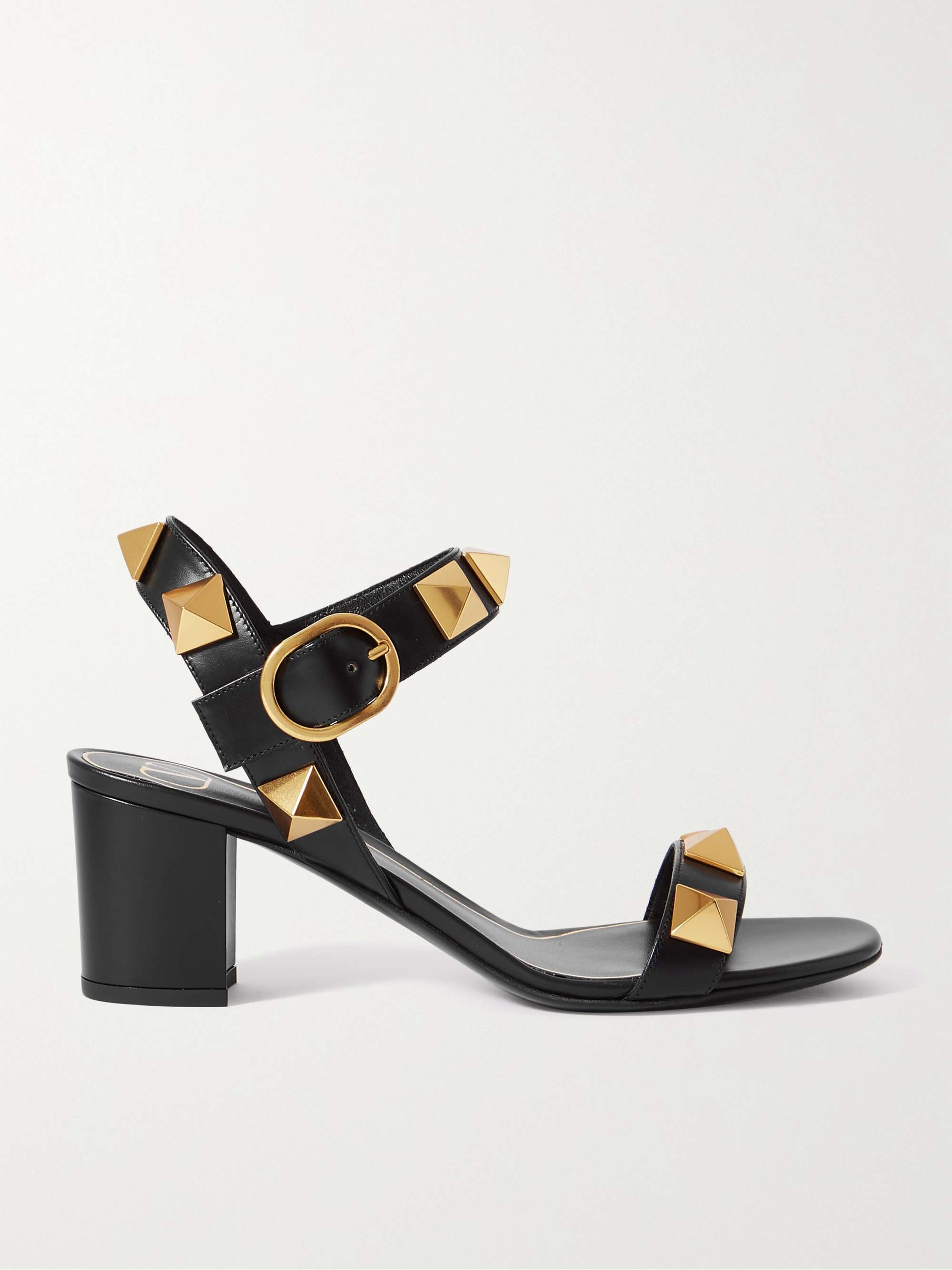 roman stud solo ankle strap sandals