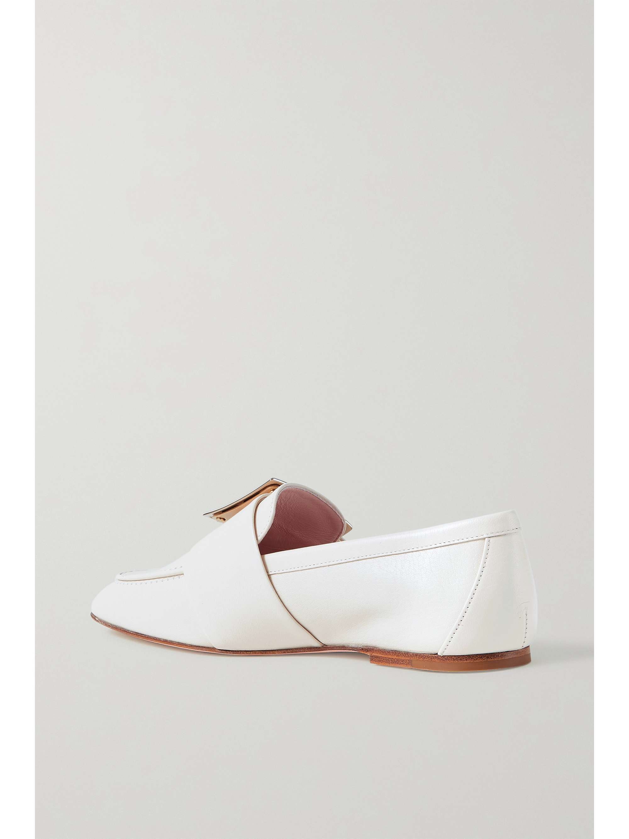 ROGER VIVIER Embellished leather loafers