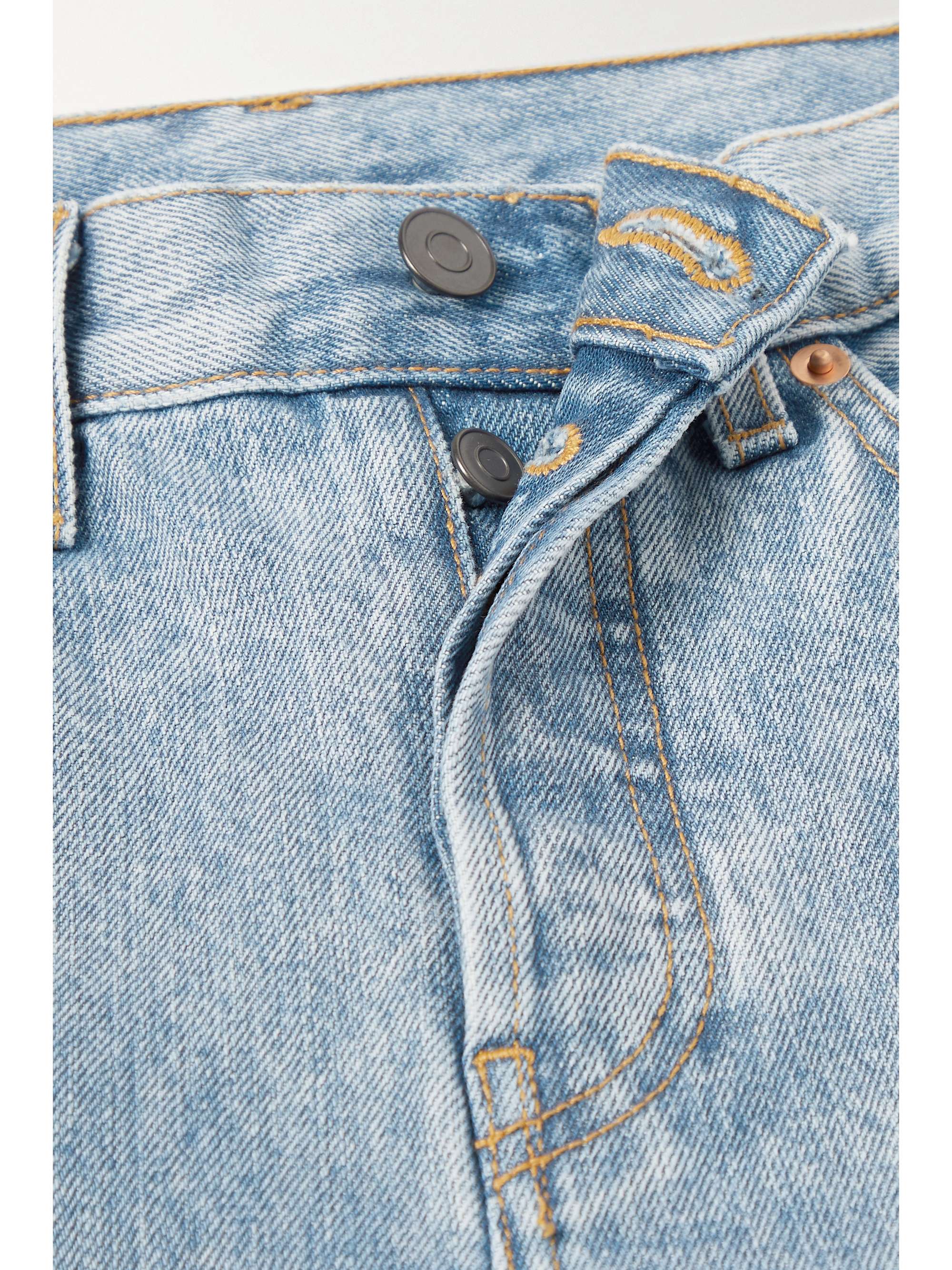 WARDROBE.NYC High-rise straight-leg jeans