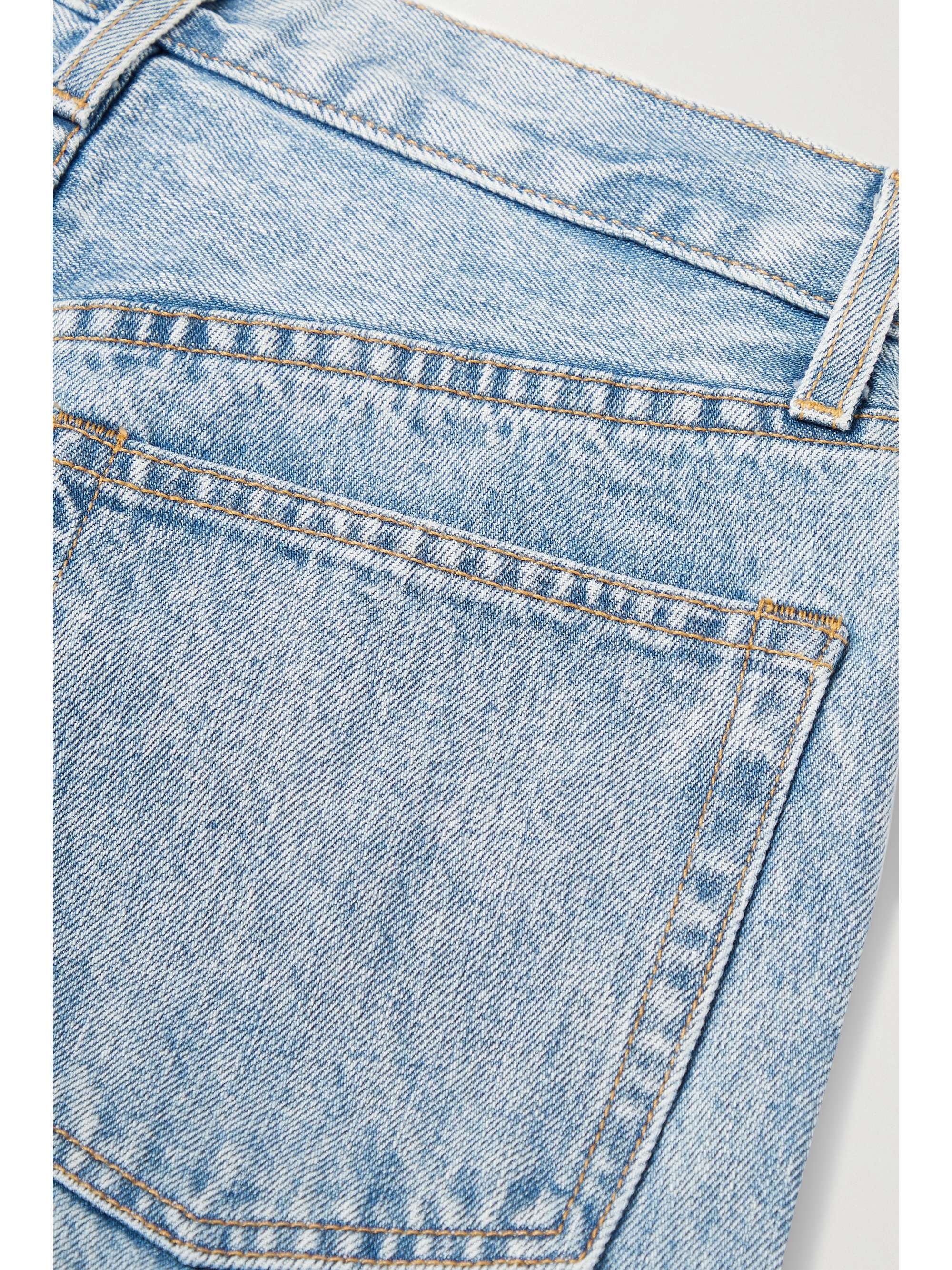 WARDROBE.NYC High-rise straight-leg jeans