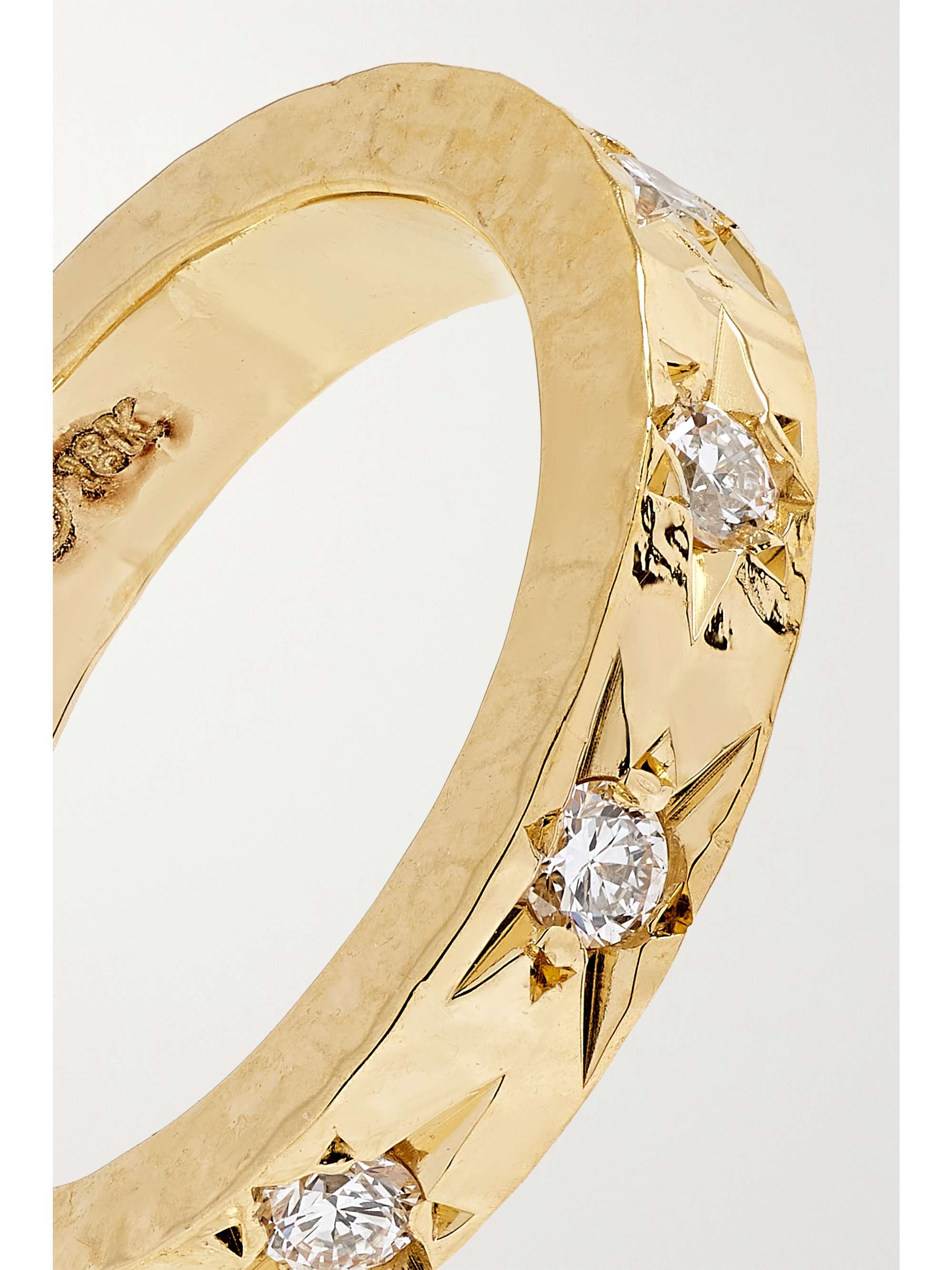OCTAVIA ELIZABETH + NET SUSTAIN Etoile recycled 18-karat gold diamond ear cuff