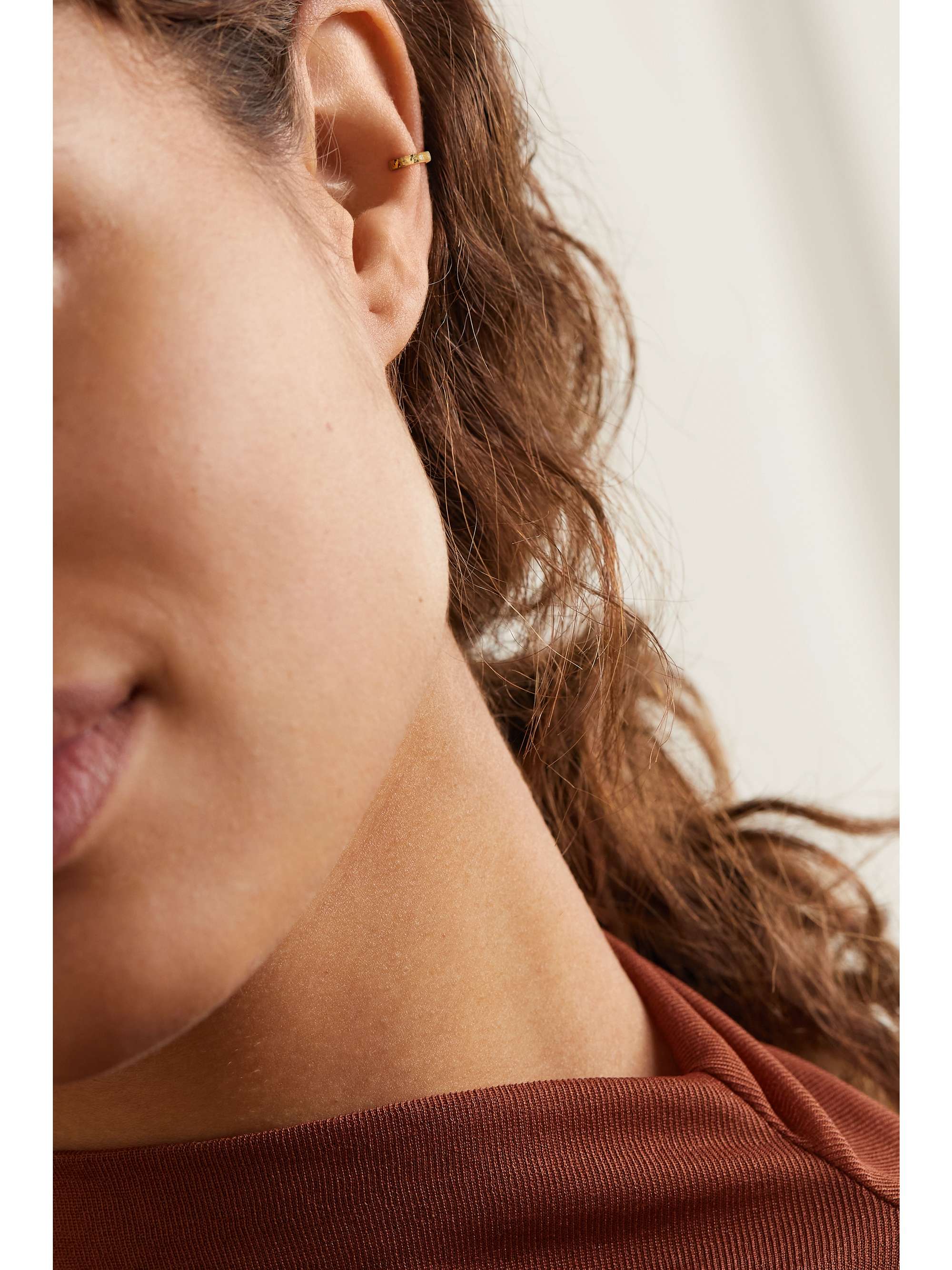 OCTAVIA ELIZABETH + NET SUSTAIN Etoile recycled 18-karat gold diamond ear cuff