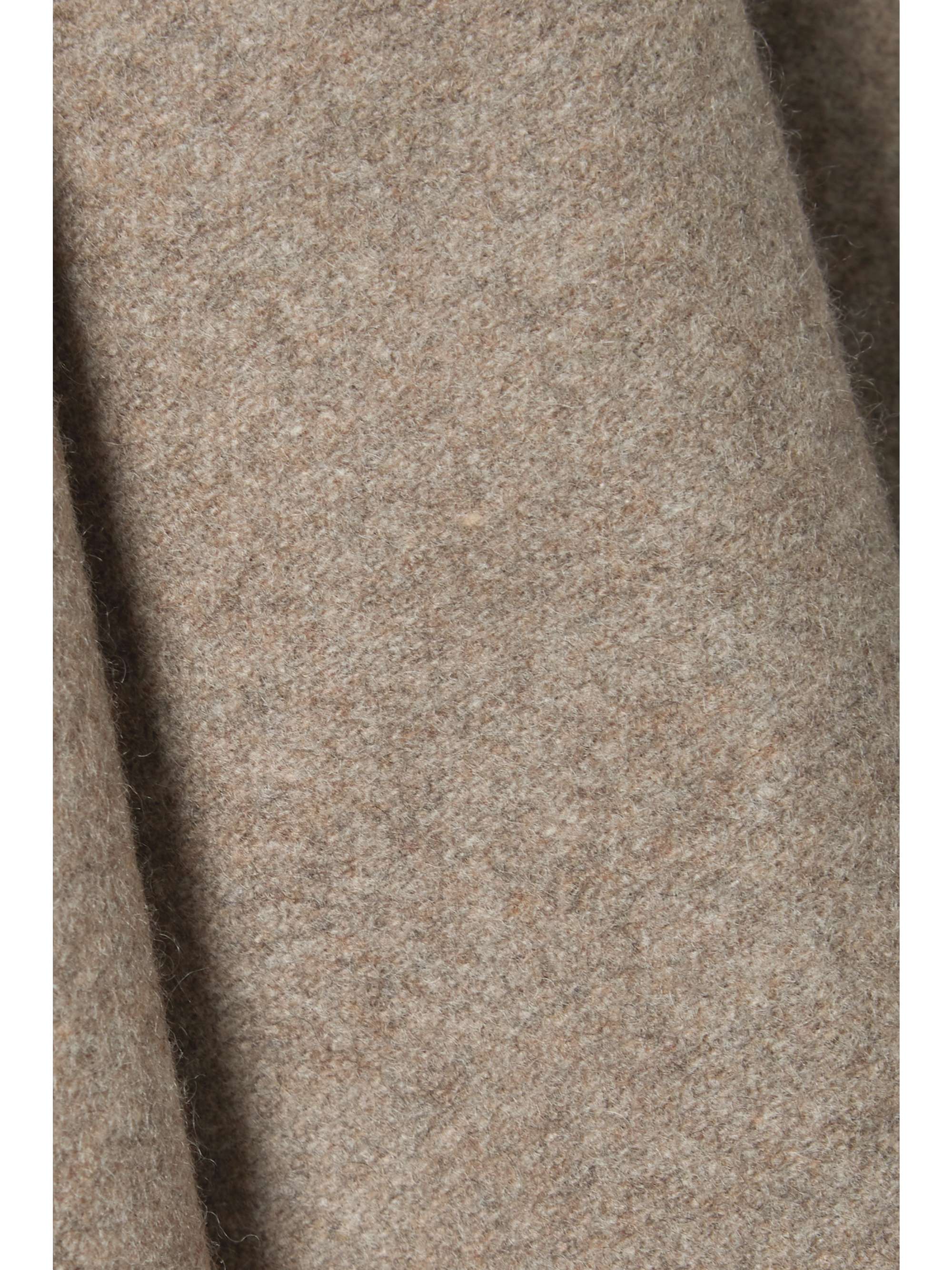 CO + NET SUSTAIN Natural World recycled cashmere coat