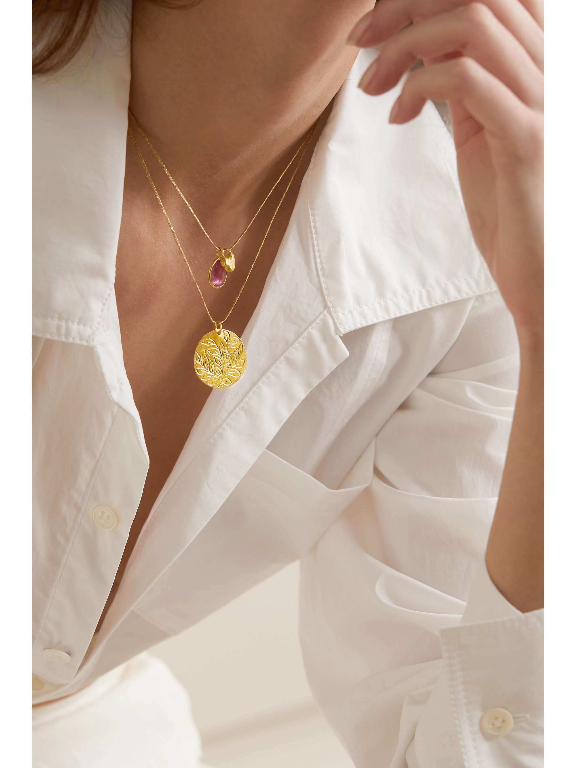 PIPPA SMALL Collier en or 18 (750/1000) et 22 carats (916/1000)