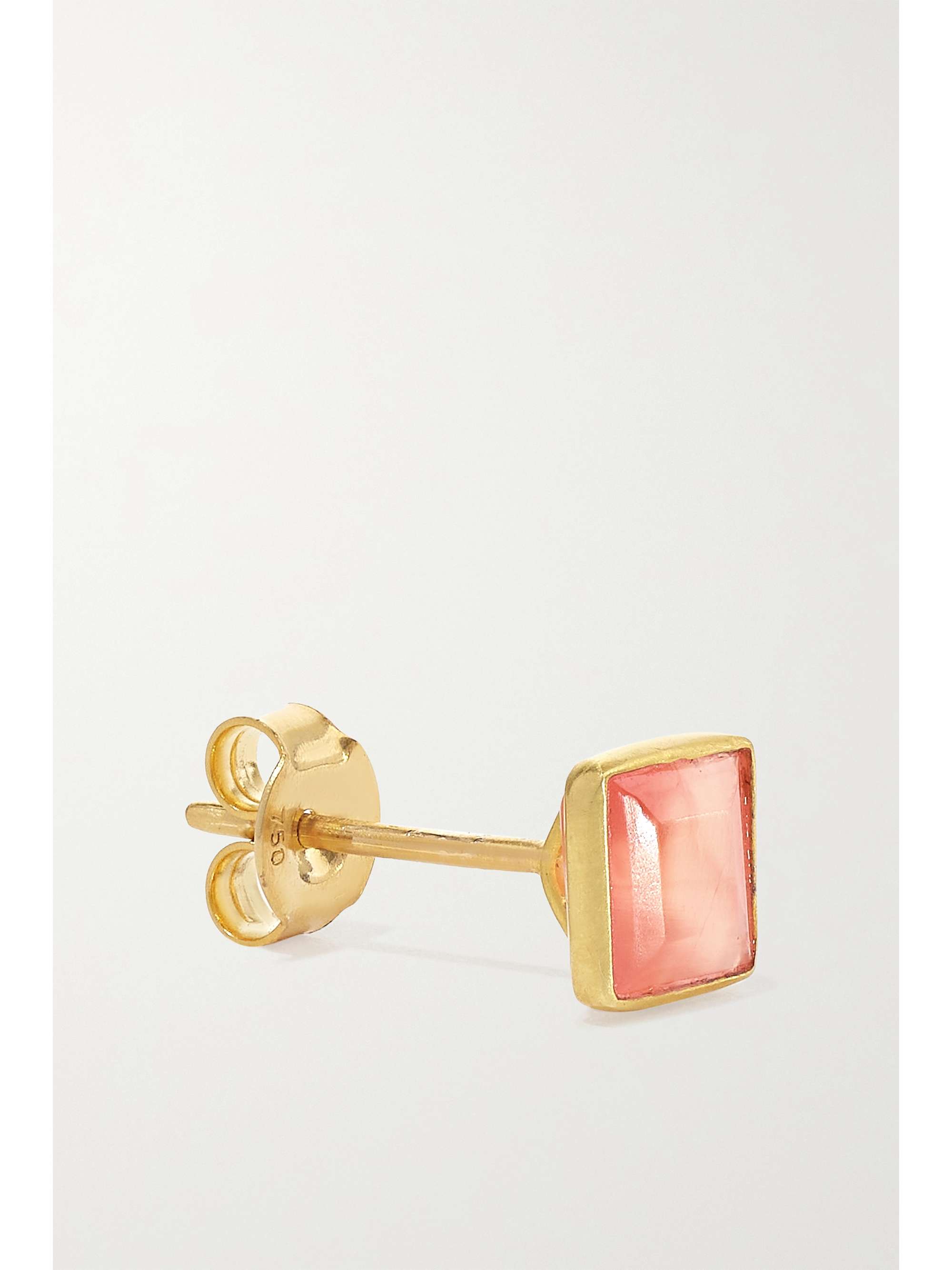 PIPPA SMALL 18-karat gold tourmaline earrings