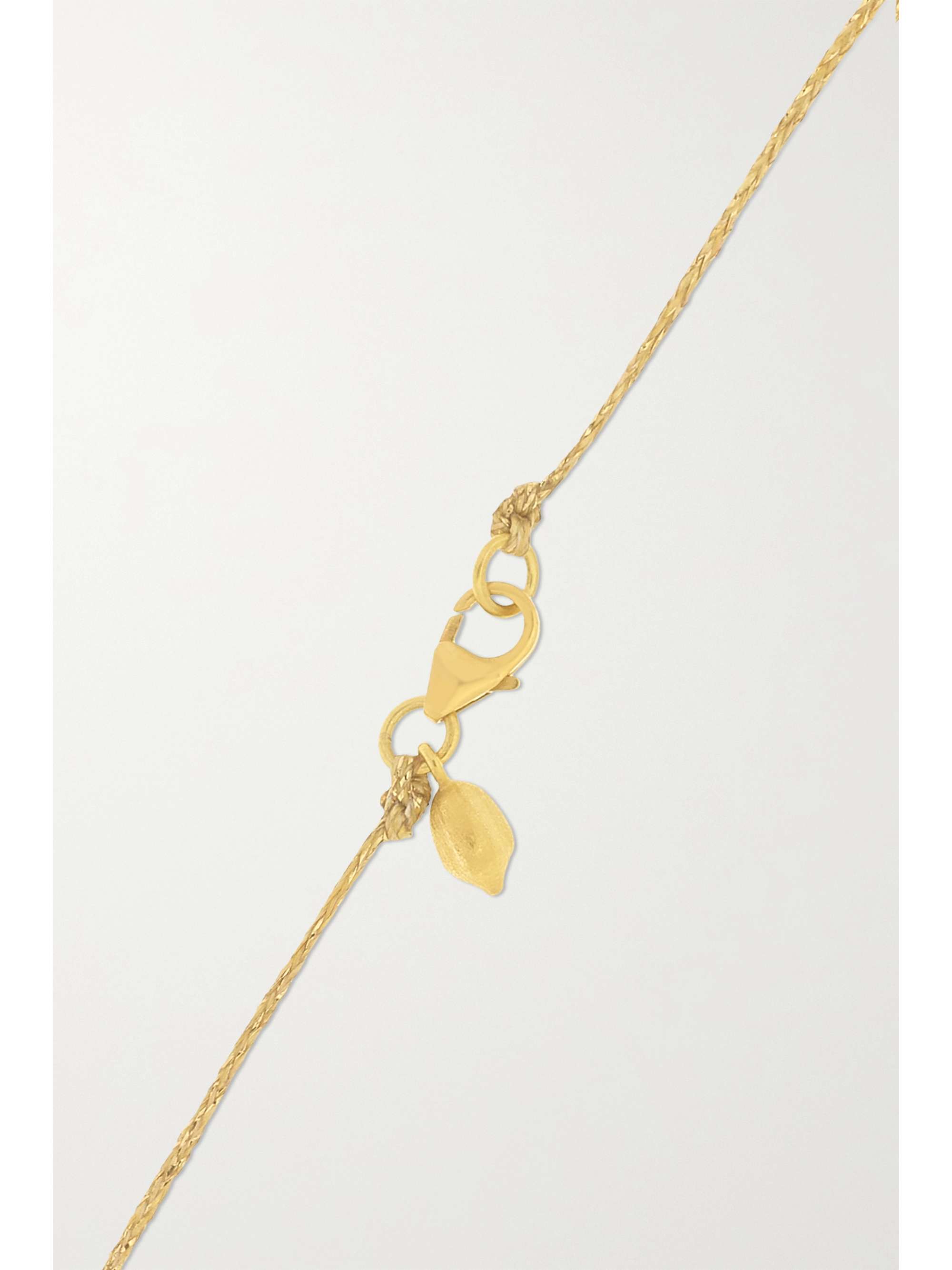 PIPPA SMALL 18-karat gold multi-stone necklace