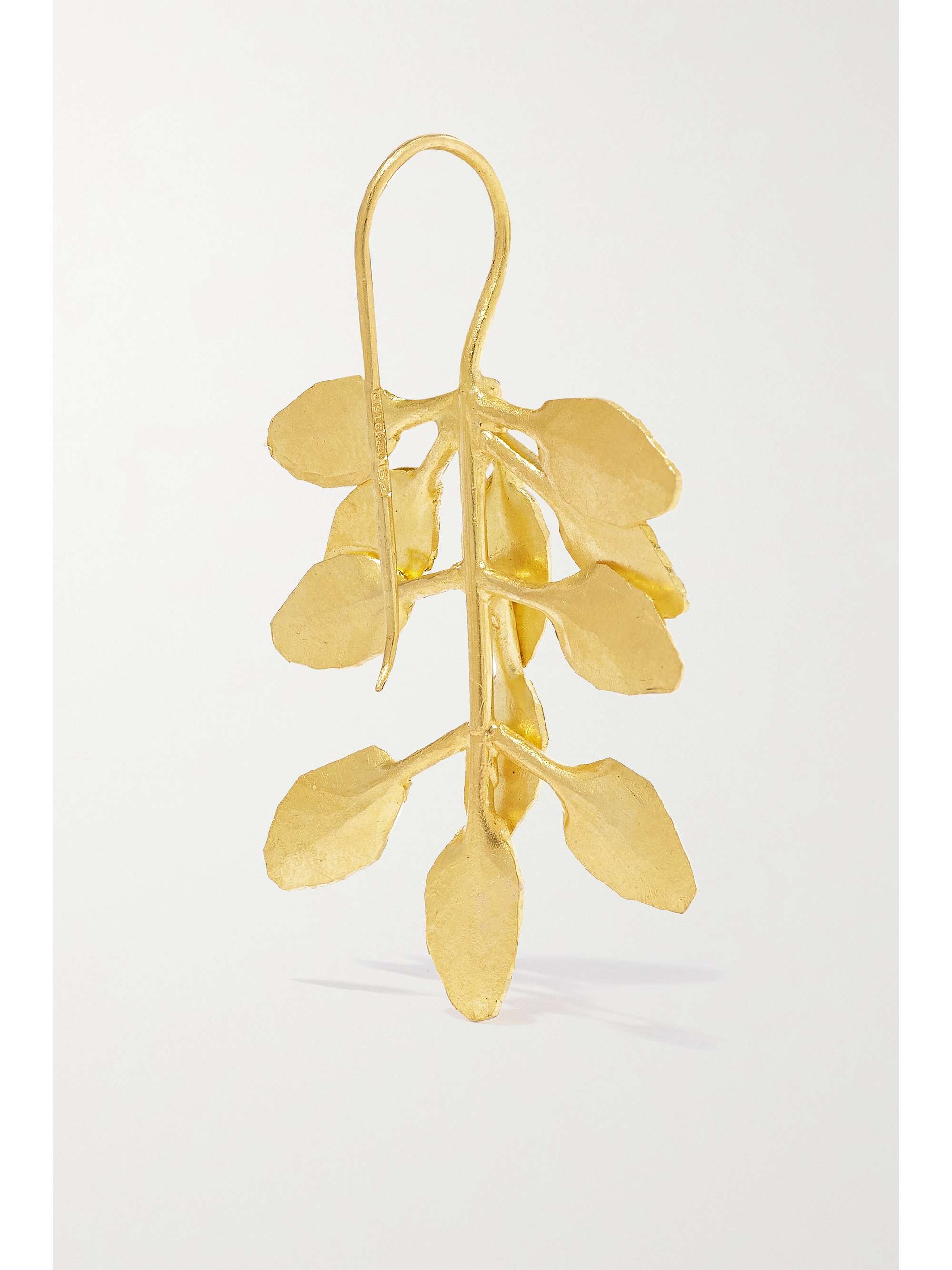 PIPPA SMALL 22-karat gold earrings