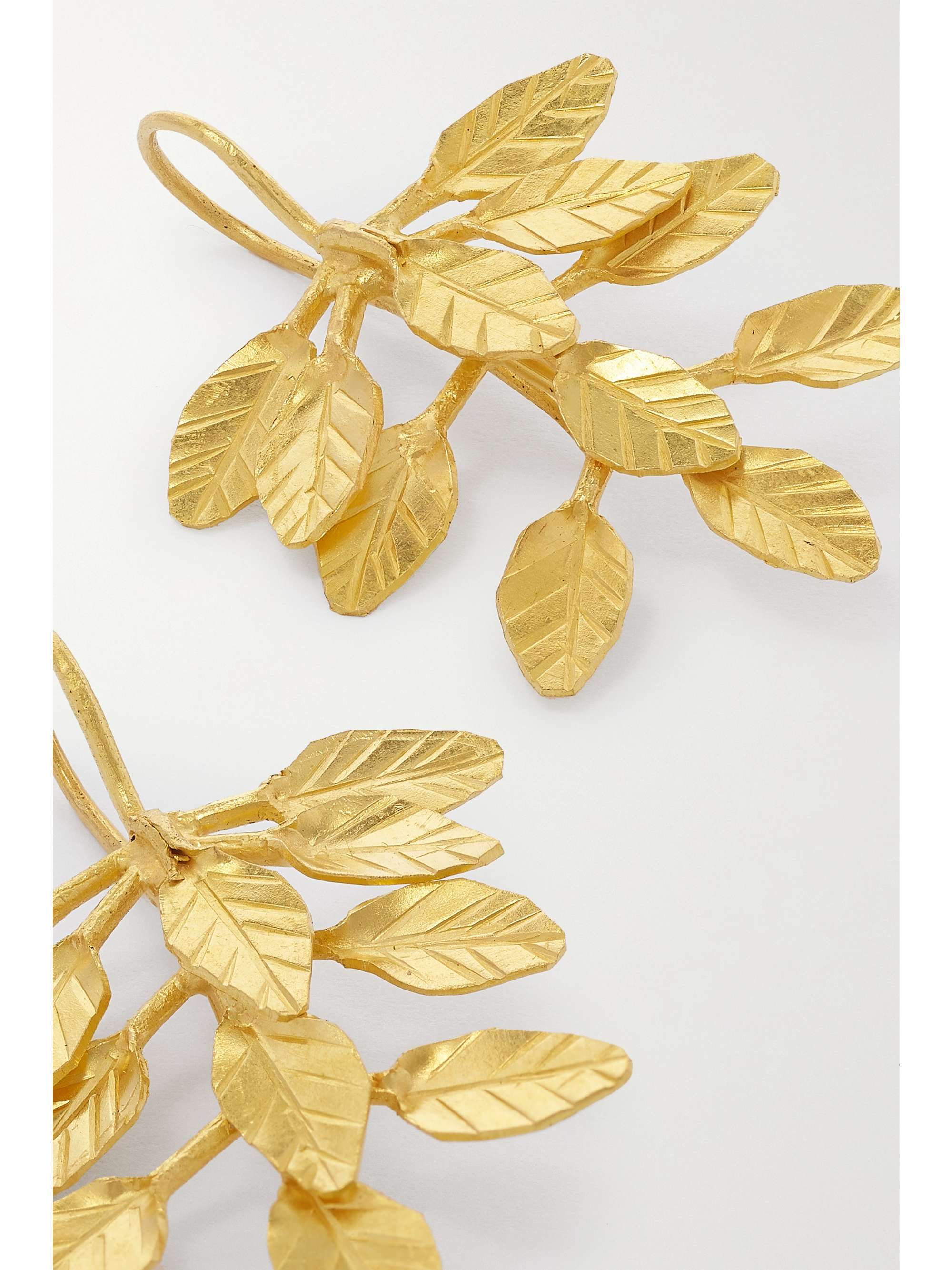 PIPPA SMALL 22-karat gold earrings