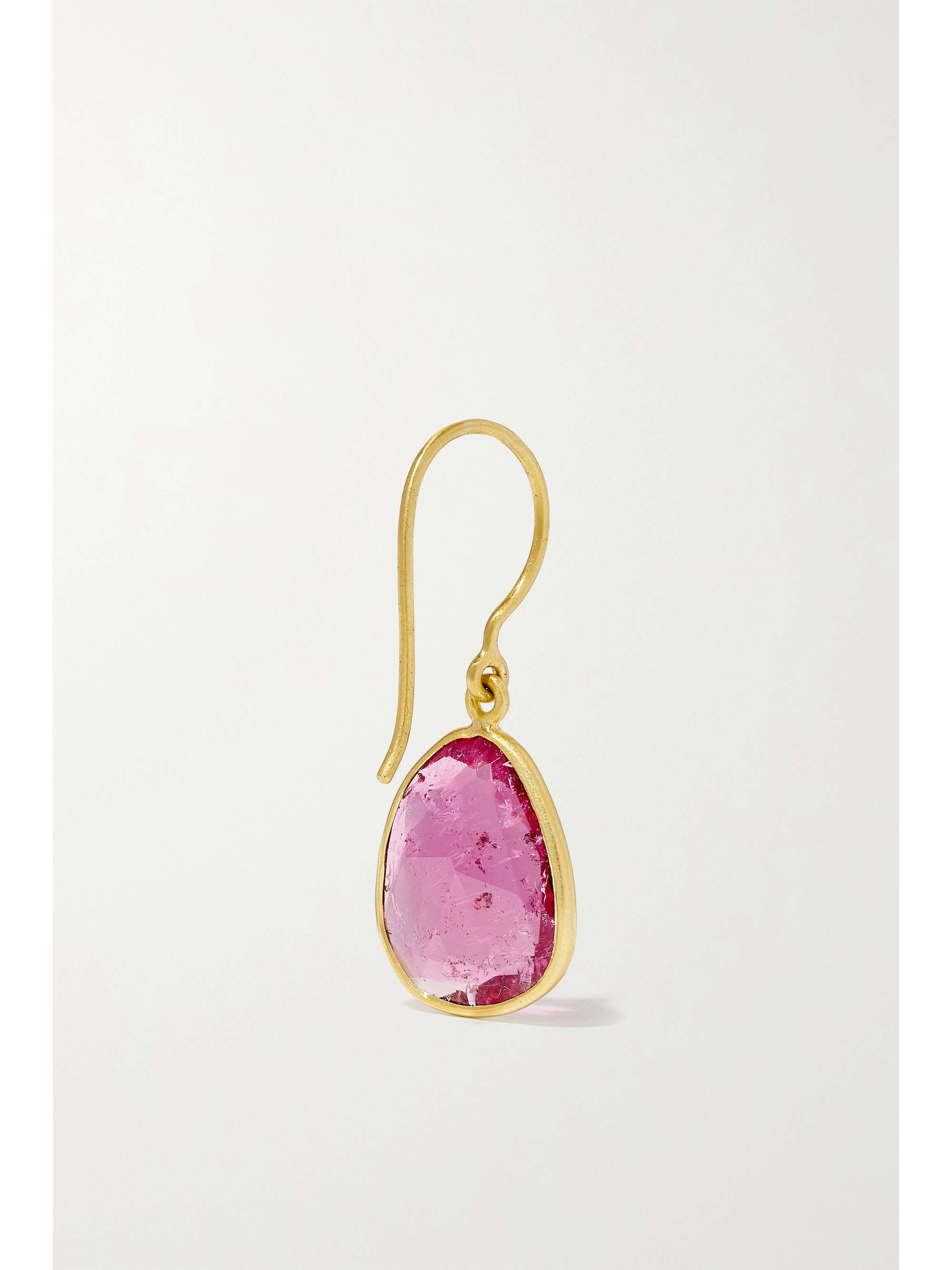 PIPPA SMALL 18-karat gold tourmaline earrings