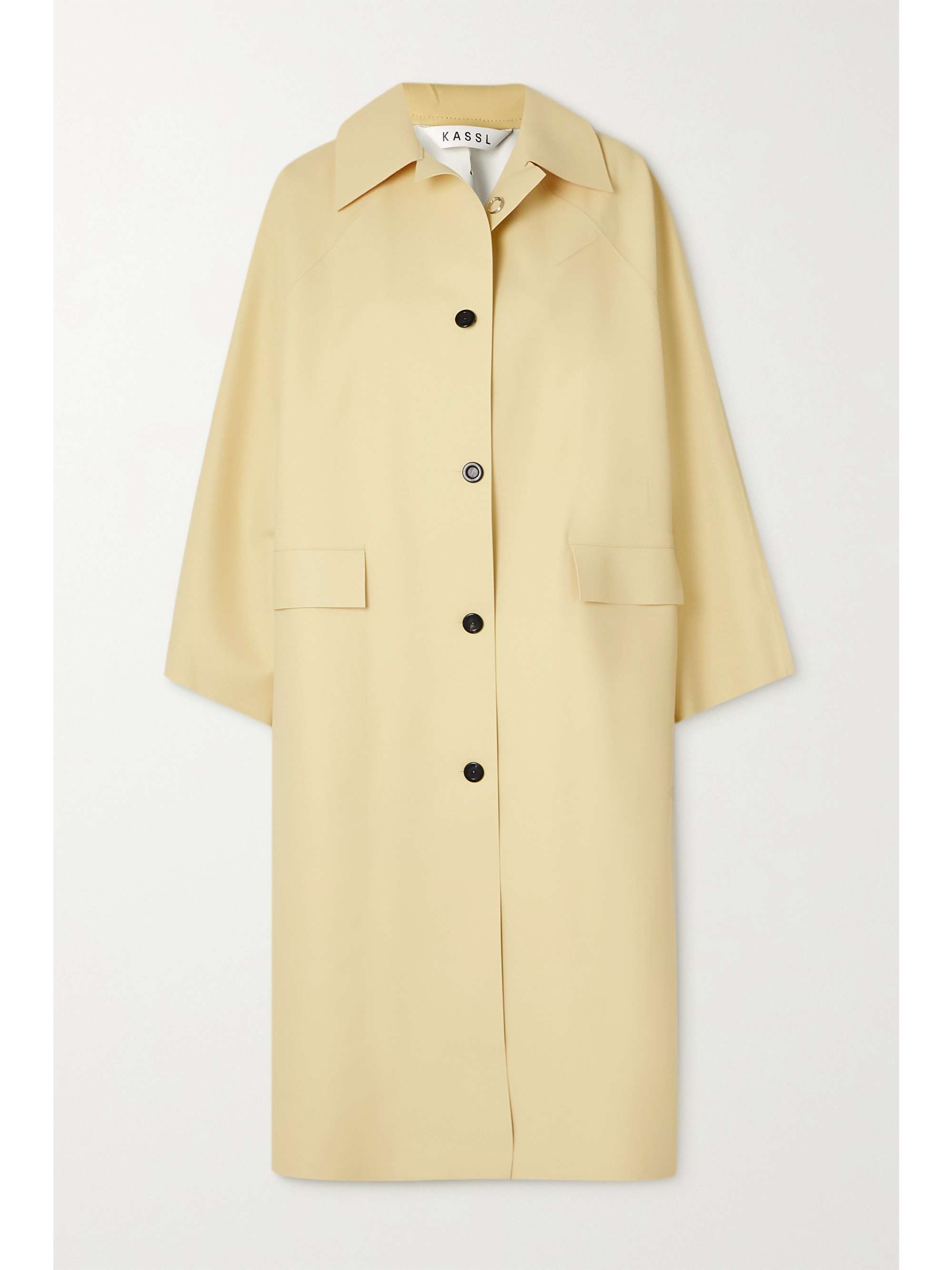yellow rubber coat