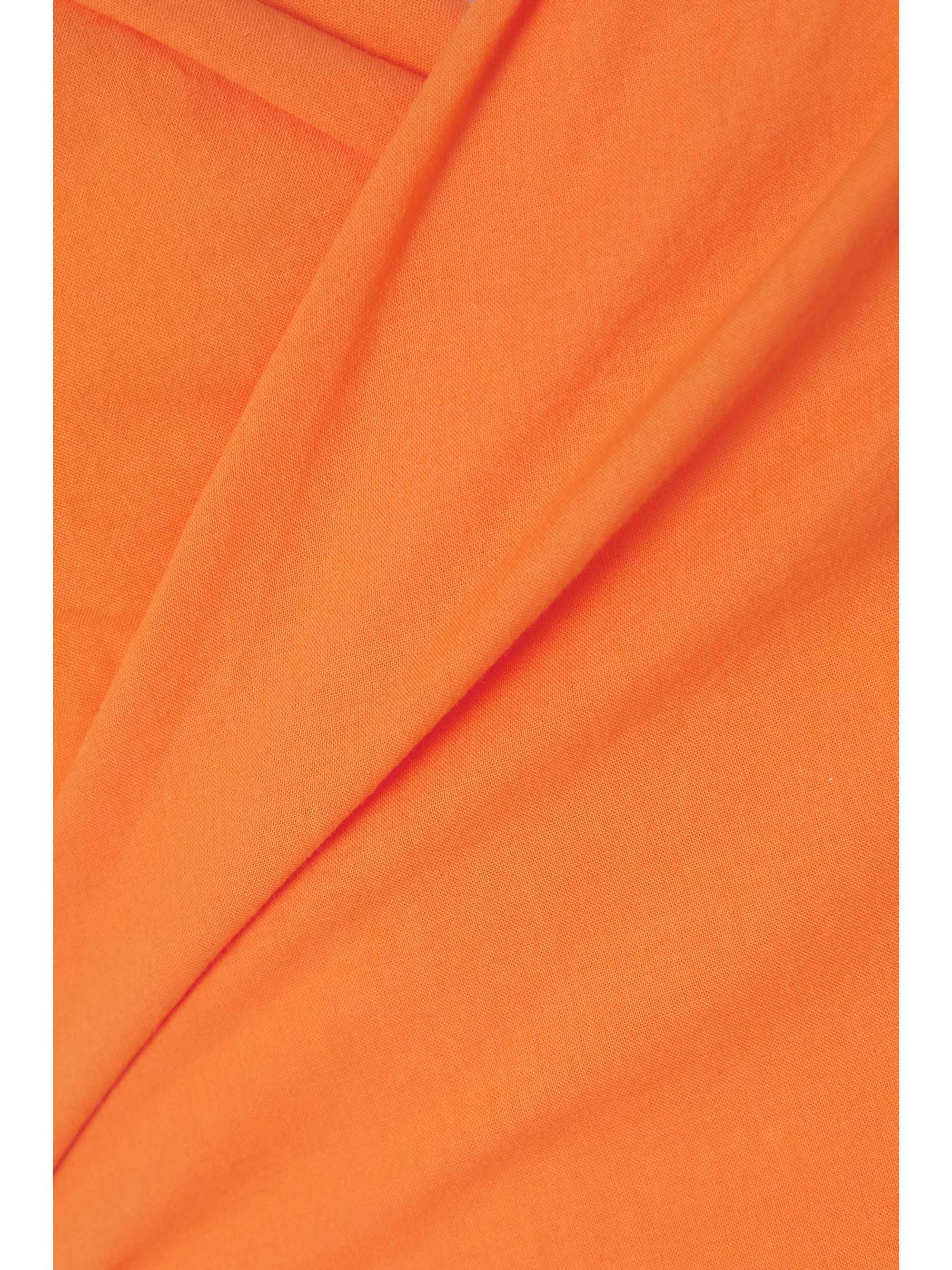 IOANNES Romeo cold-shoulder cotton halterneck wrap dress