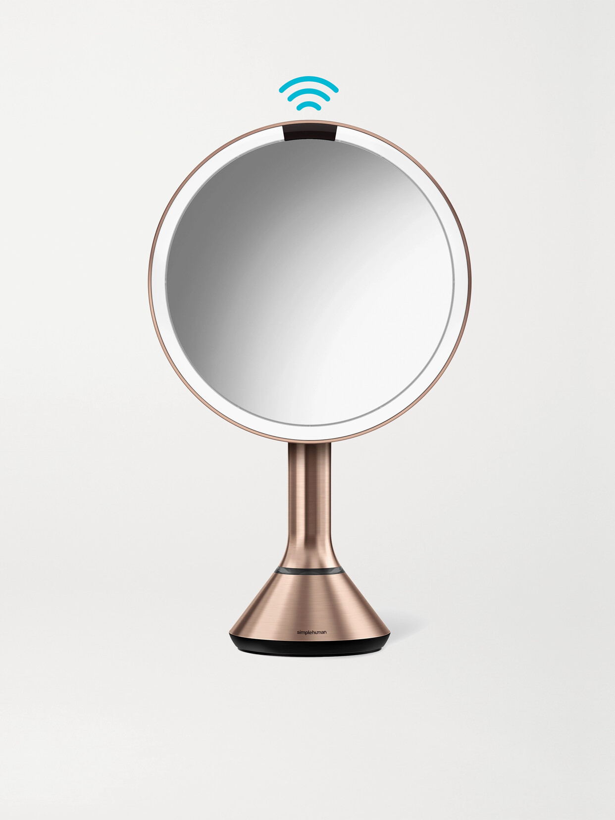 SIMPLEHUMAN Sensor Mirror Round Rose gold