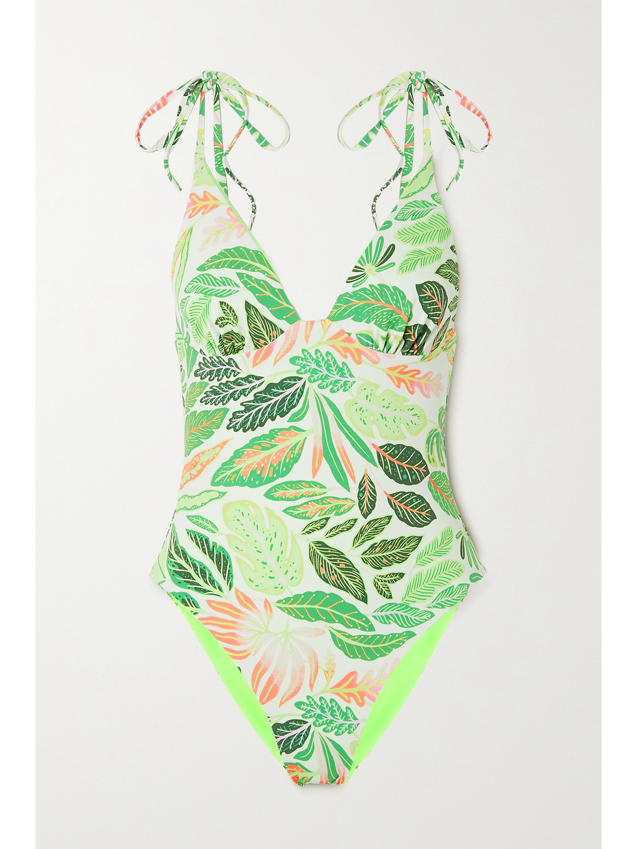 SOLID & STRIPED The Olympia Reversible Printed Swimsuit