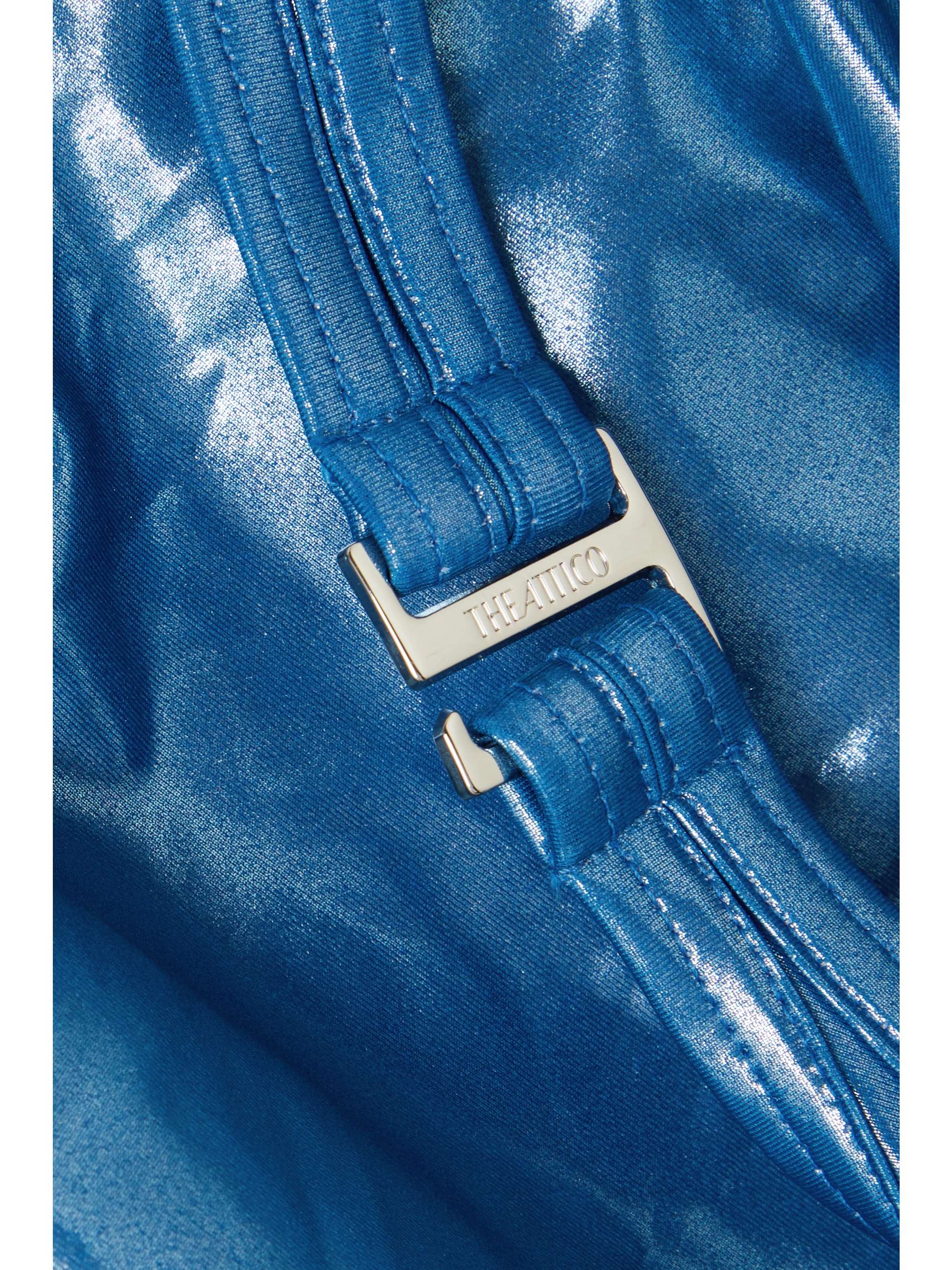 THE ATTICO Metallic swimsuit