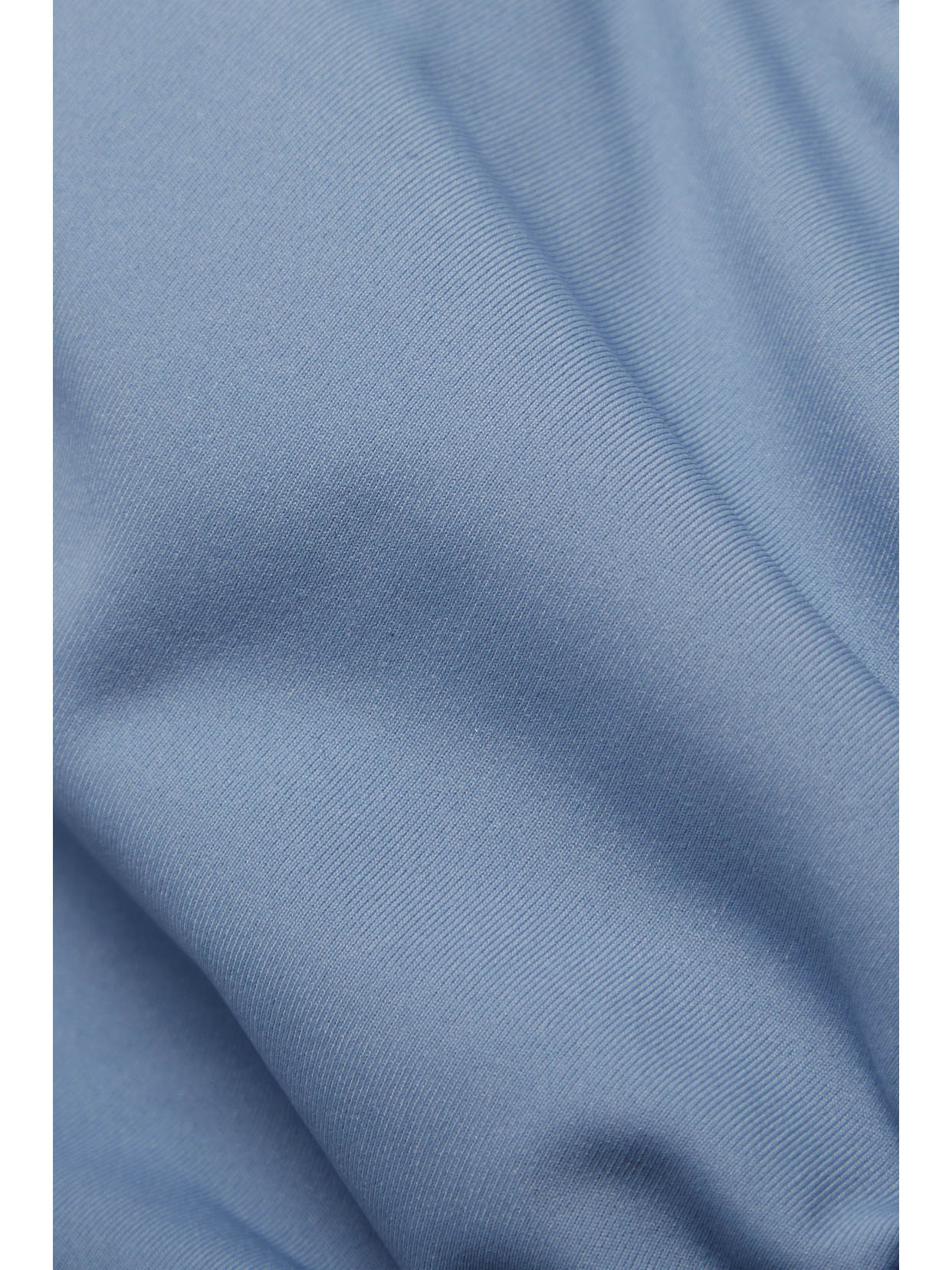 Evarae Grace Ruched Bikini Top In Blue