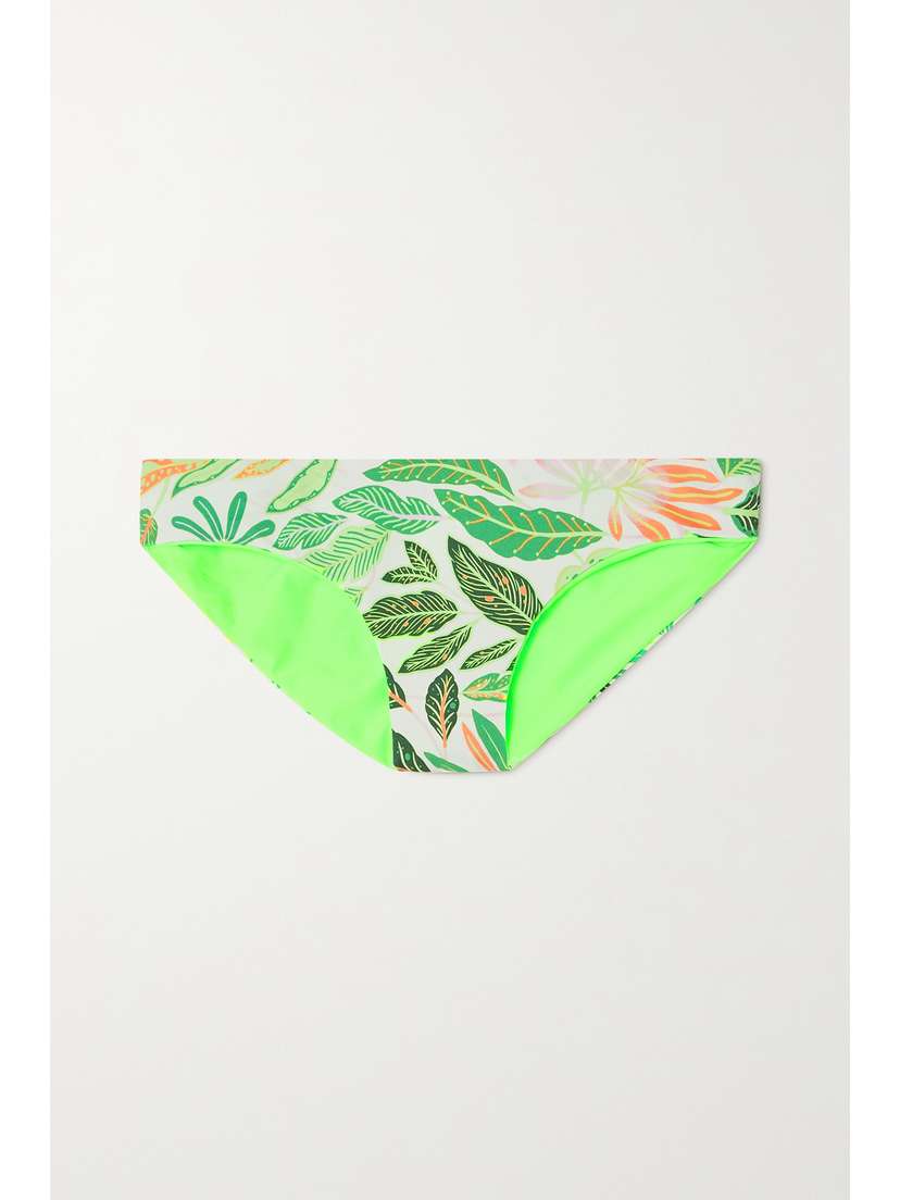 Solid & Striped The Elle Reversible Printed Bikini Briefs - xx large