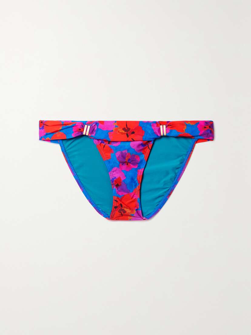 ViX Bia Floral-print Bikini Briefs