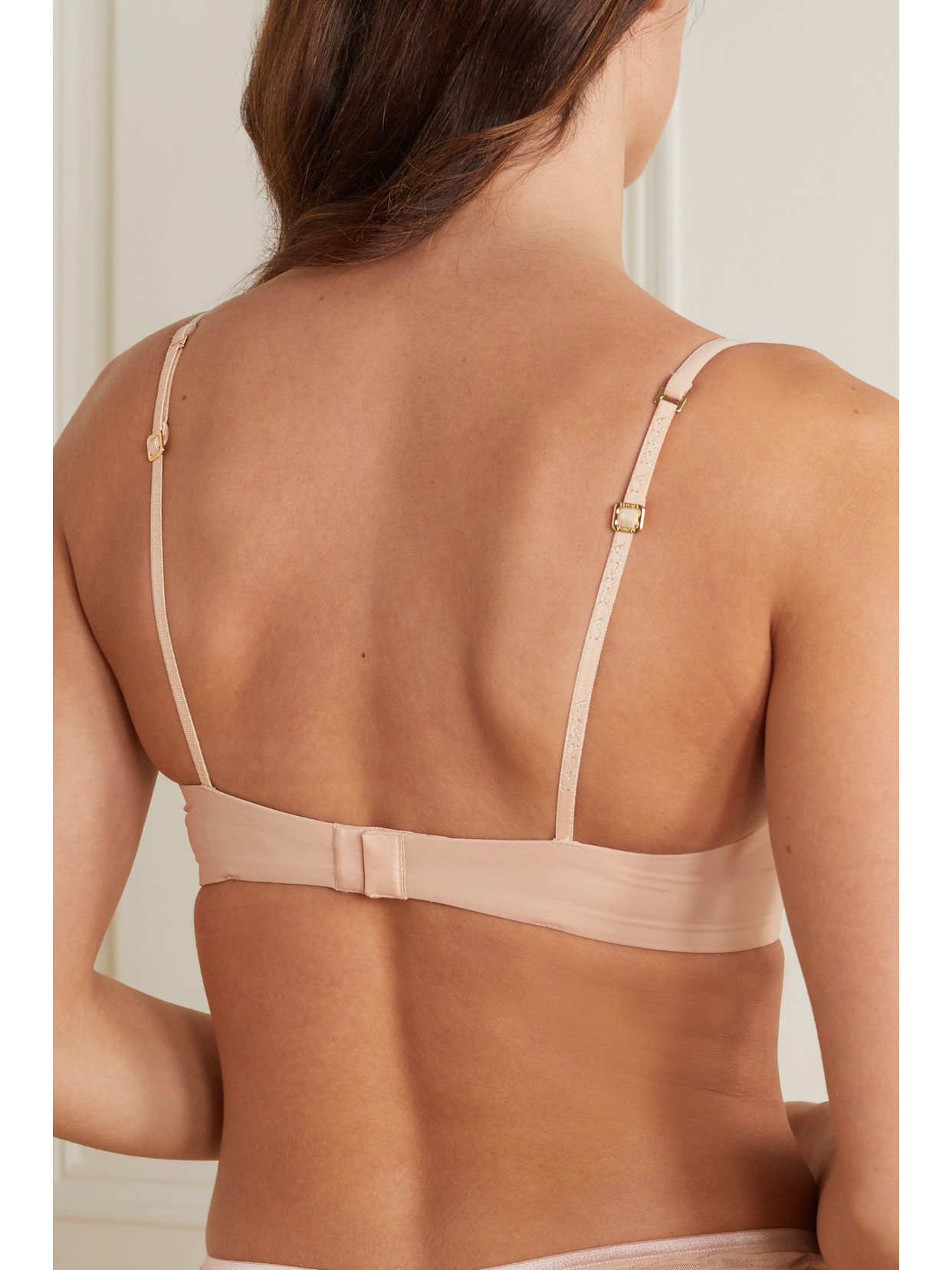 La Perla Second Skin Stretch-jersey Underwired Bra In Beige
