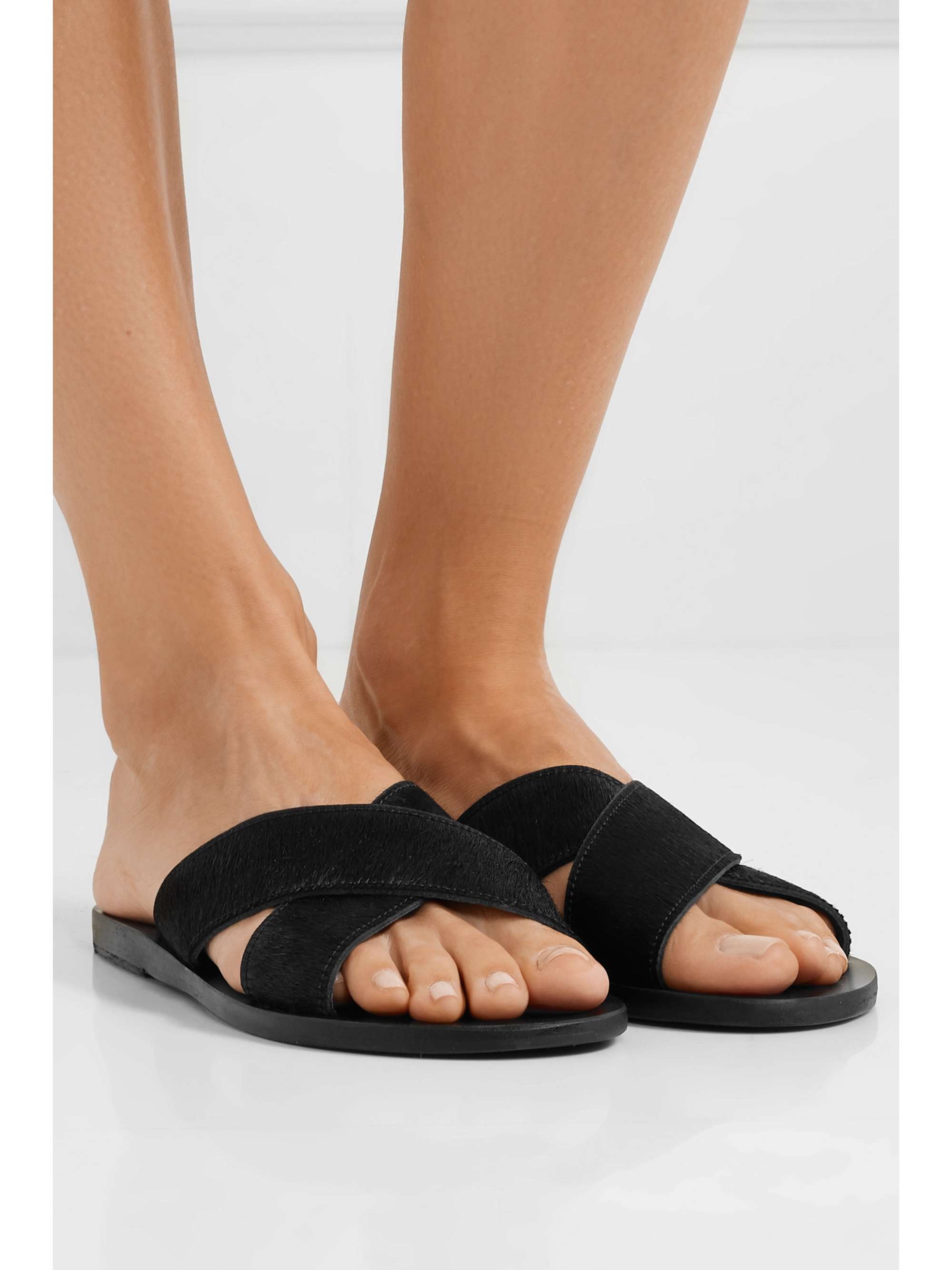 ANCIENT GREEK SANDALS Thais crocheted slides