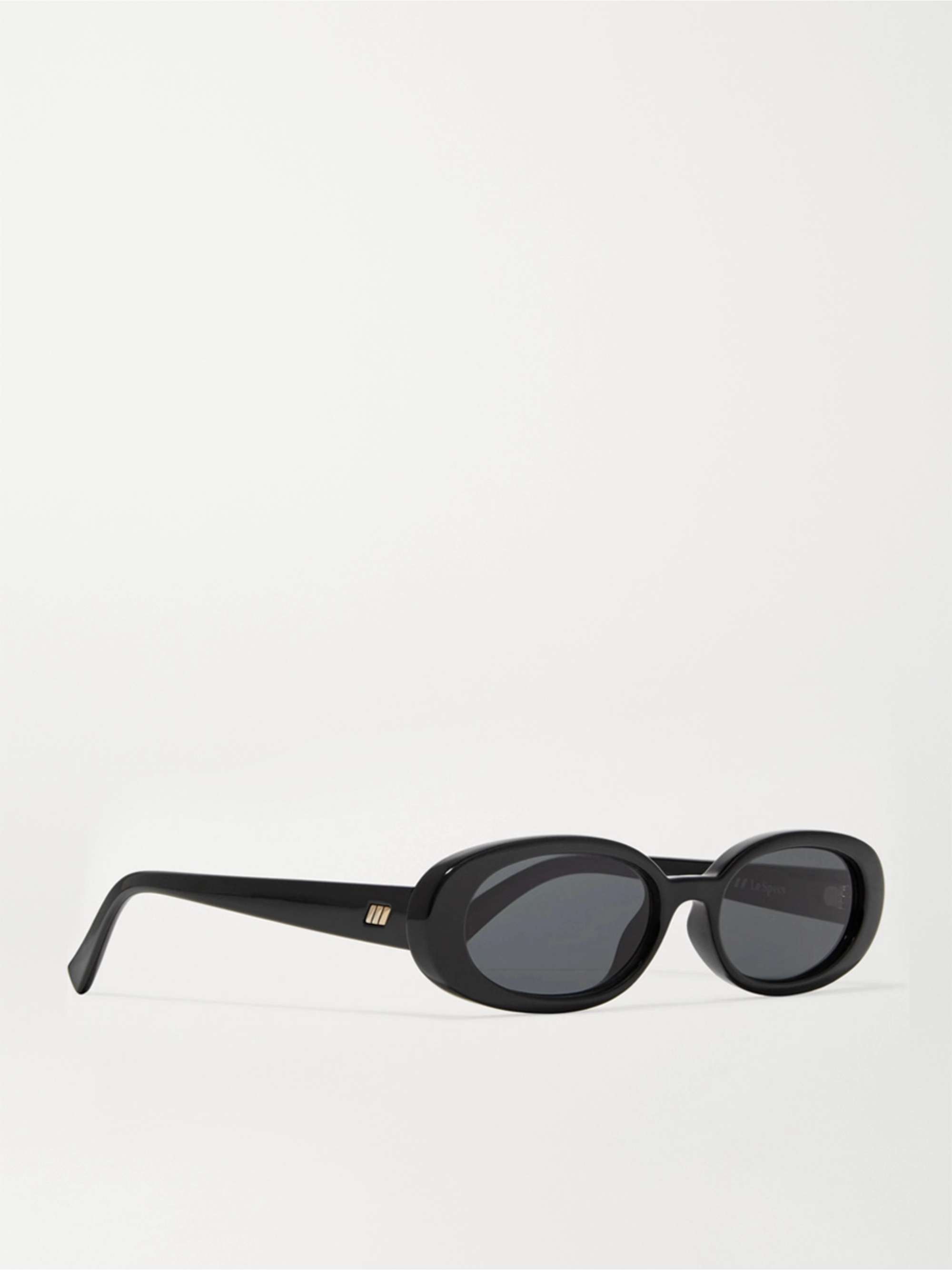 LE SPECS Outta Love oval-frame acetate sunglasses