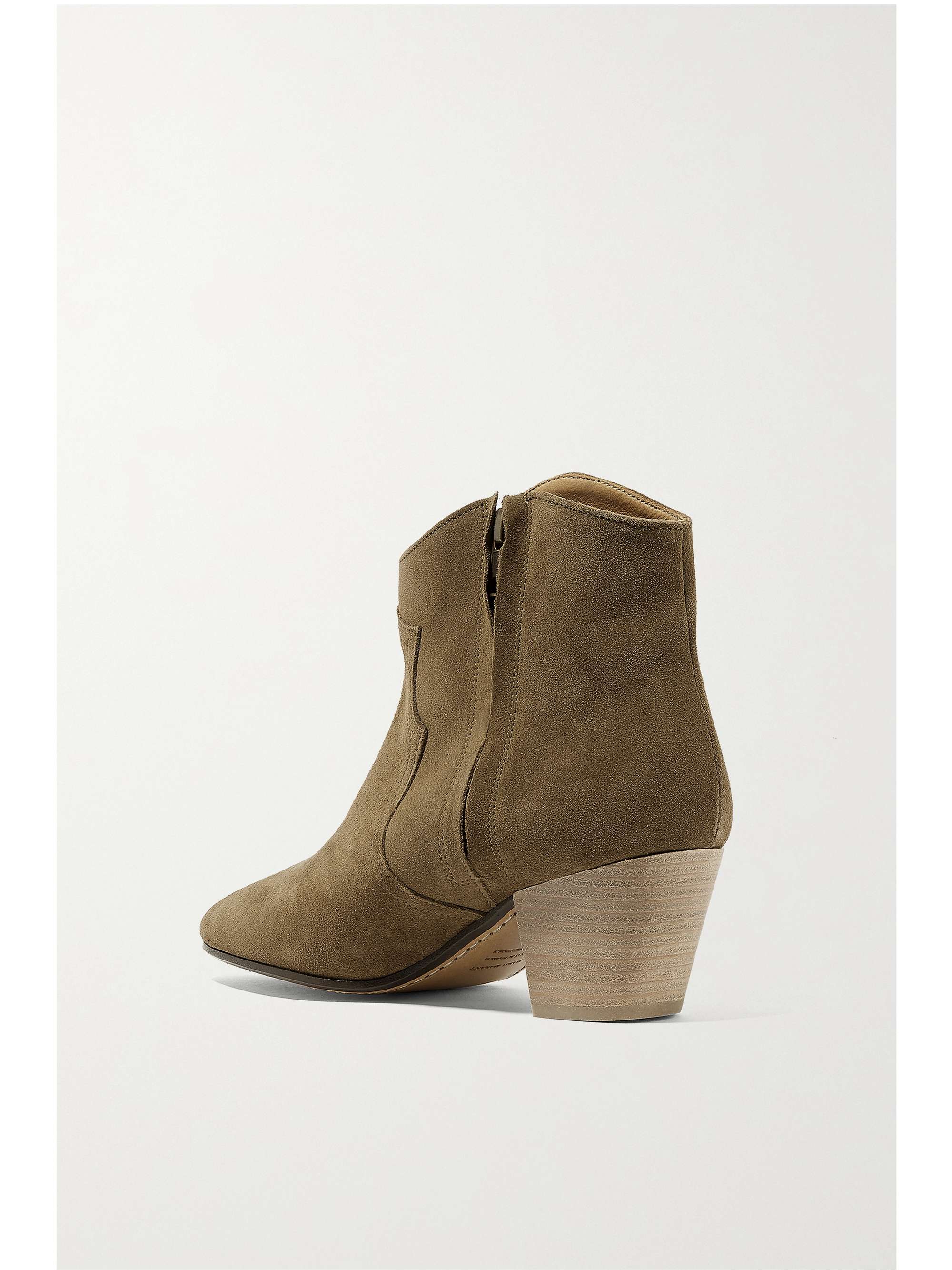 dollar gardin Uregelmæssigheder ISABEL MARANT Dicker suede ankle boots | NET-A-PORTER