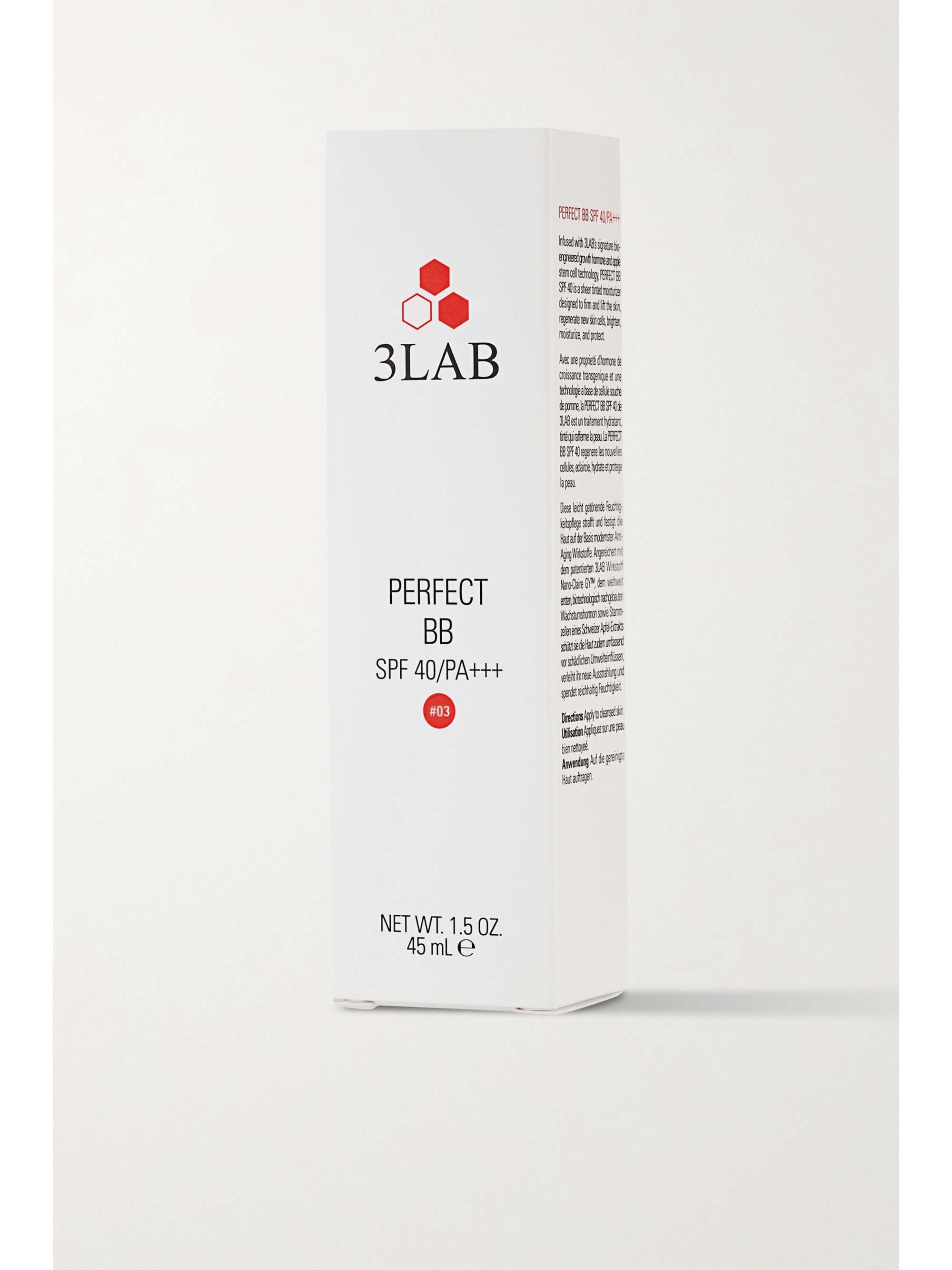 3LAB Perfect BB SPF40 Tinted Moisturizer - 2 Medium, 45ml