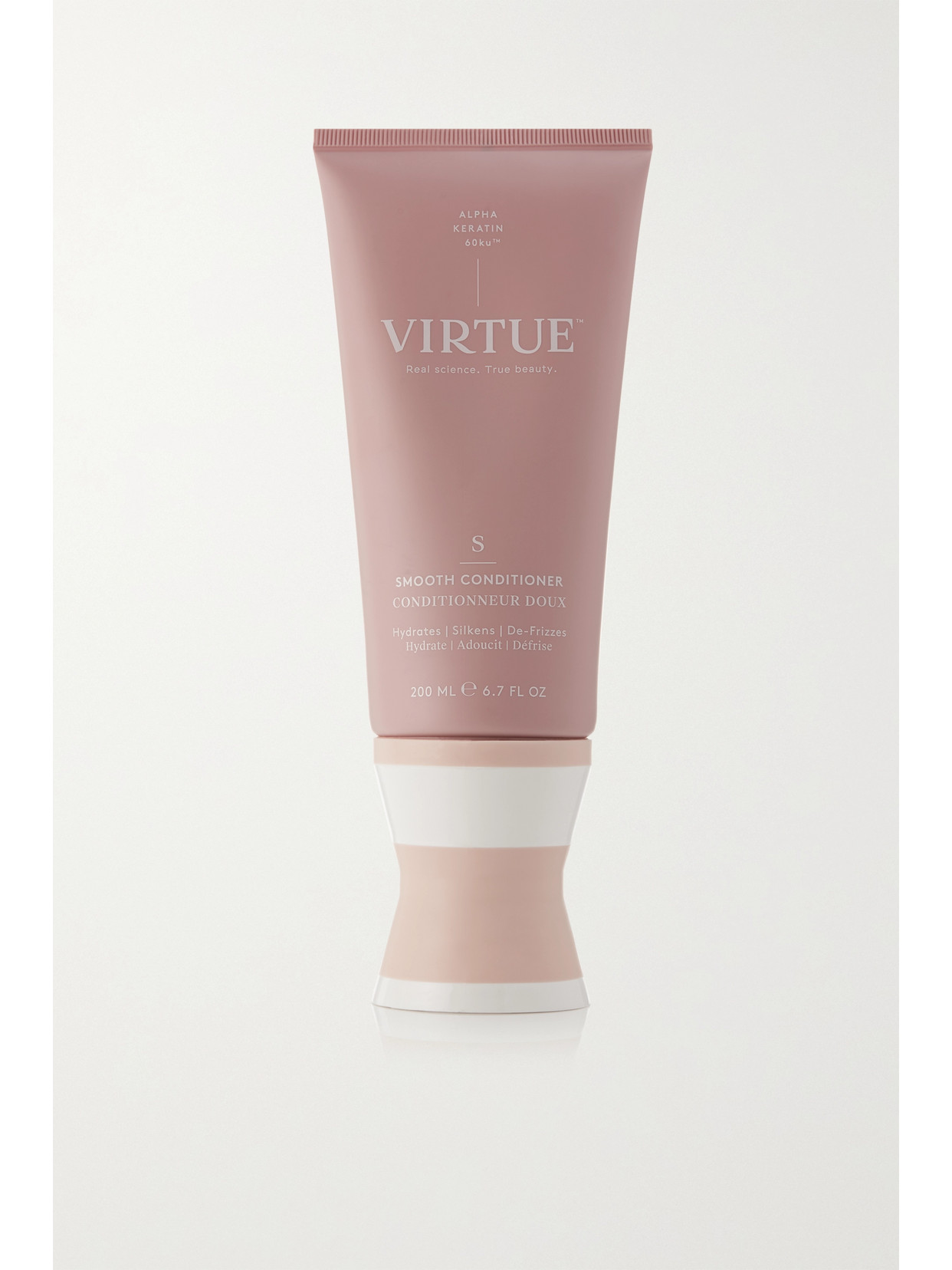 Virtue Labs Smooth Conditioner 6.7 Oz. In Colorless