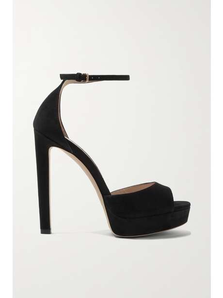 jimmy choo pattie 130 suede platform sandals
