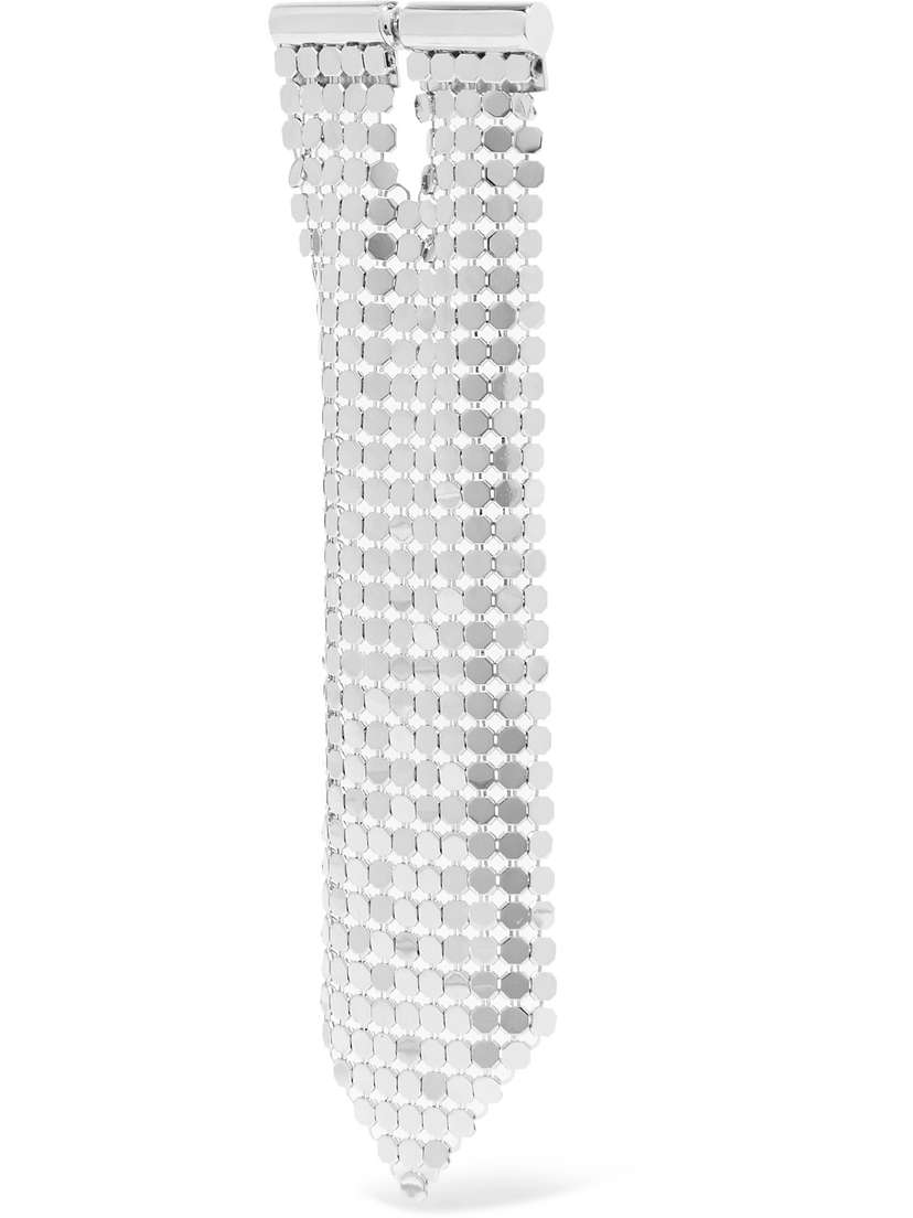 Rabanne tone Chainmail Earring