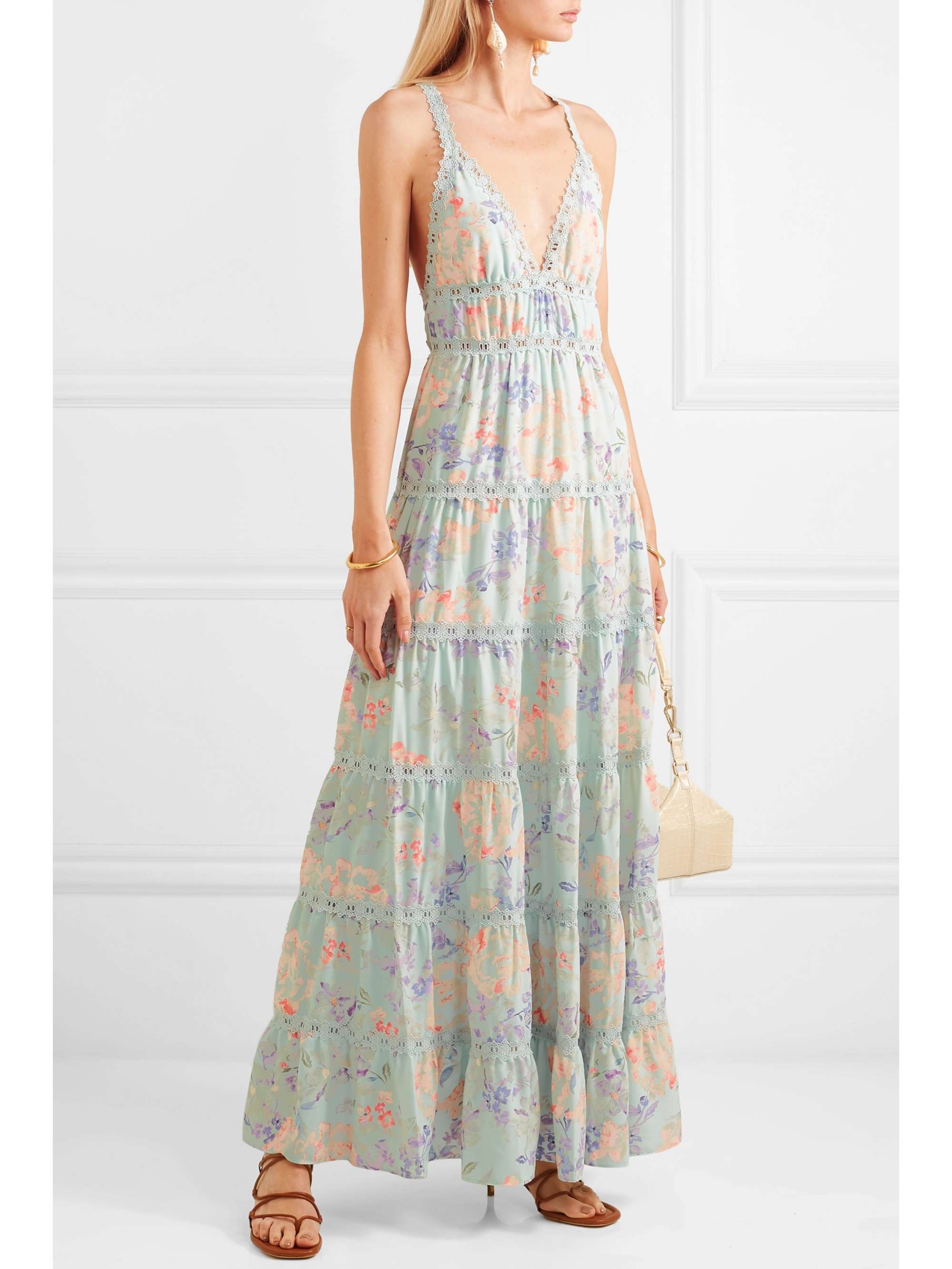 alice olivia long dress