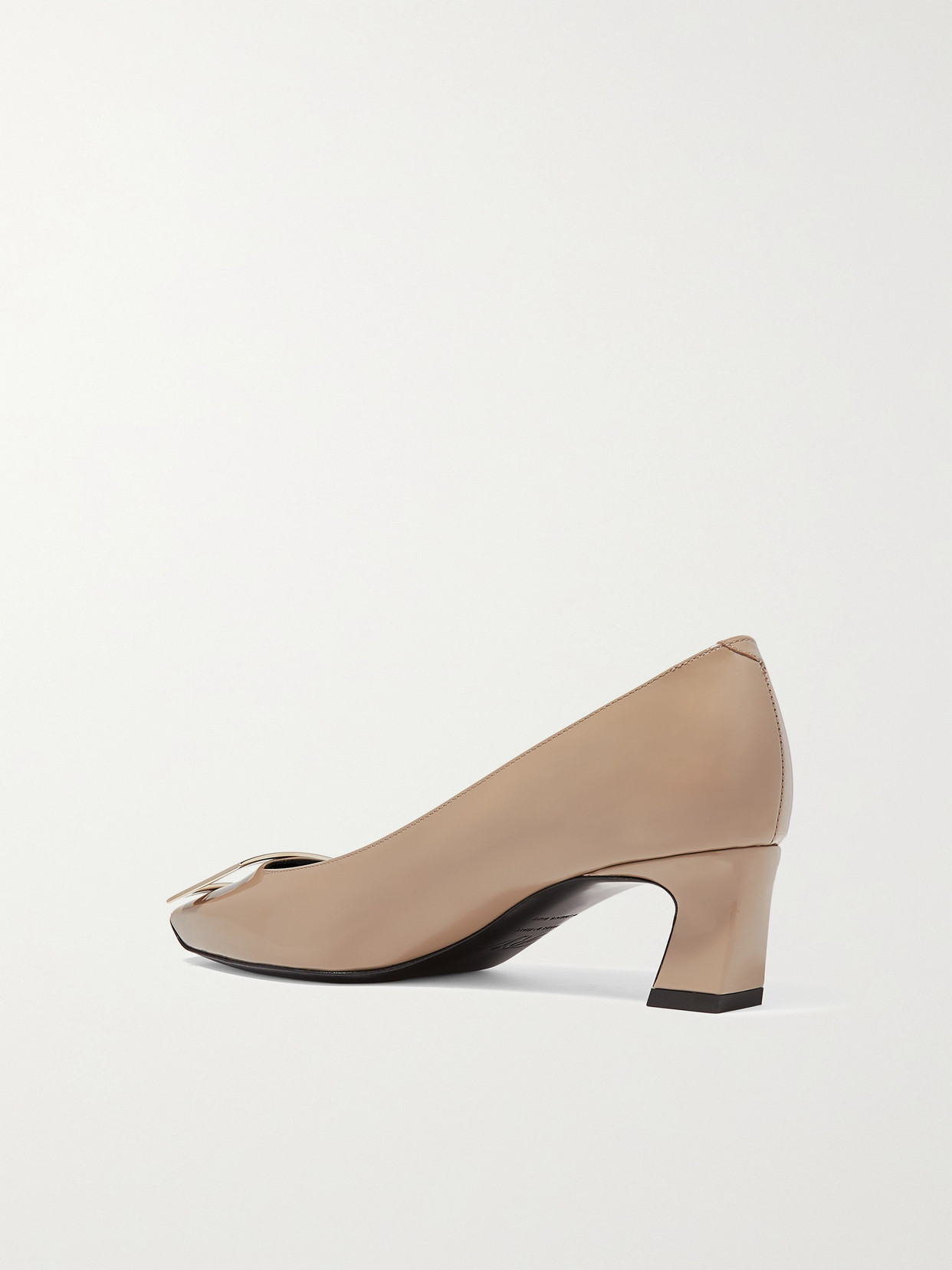 Roger Vivier Belle Vivier Trompette Pumps In Beige