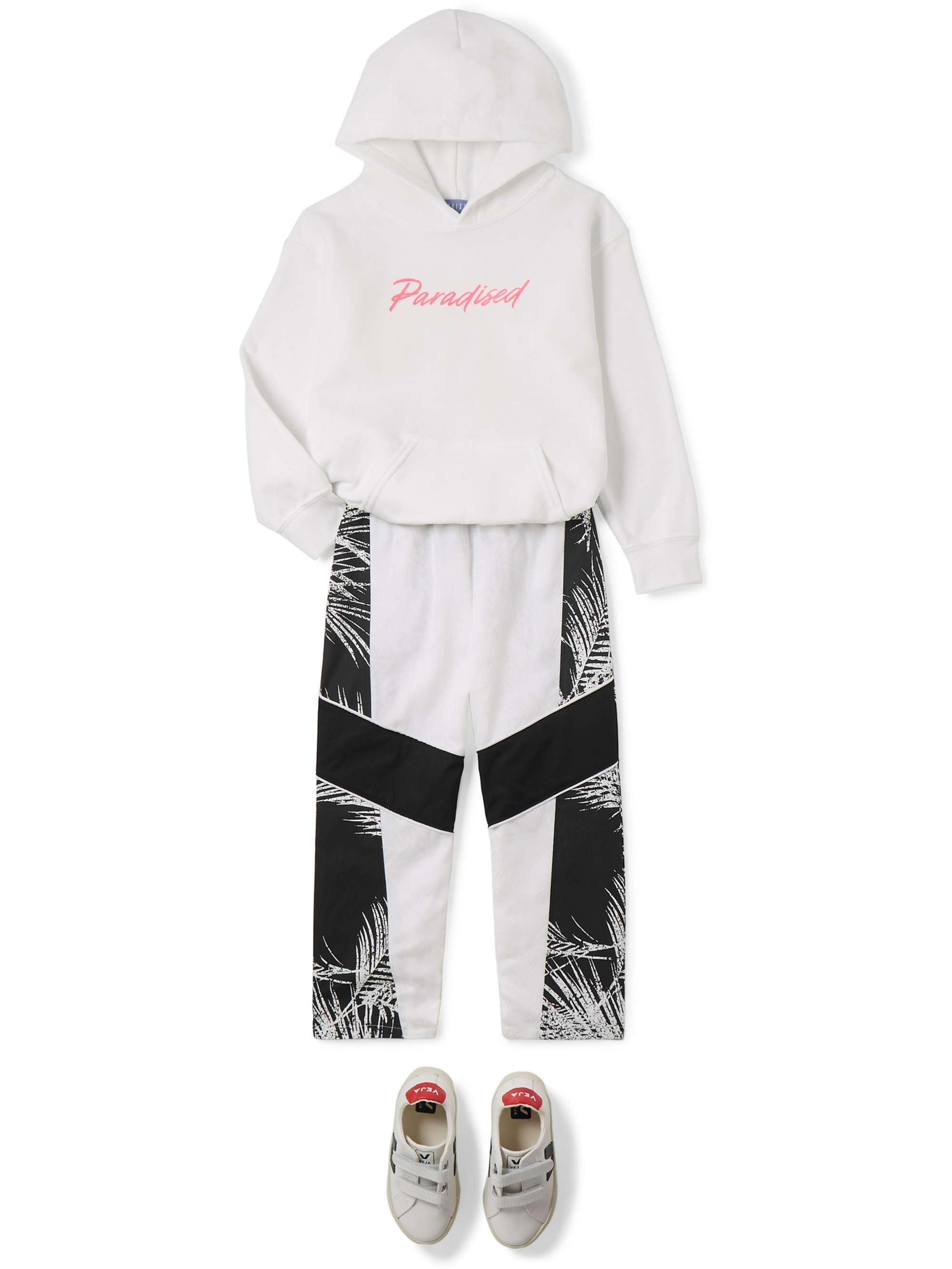 PARADISED KIDS Jaffer printed cotton-canvas track pants
