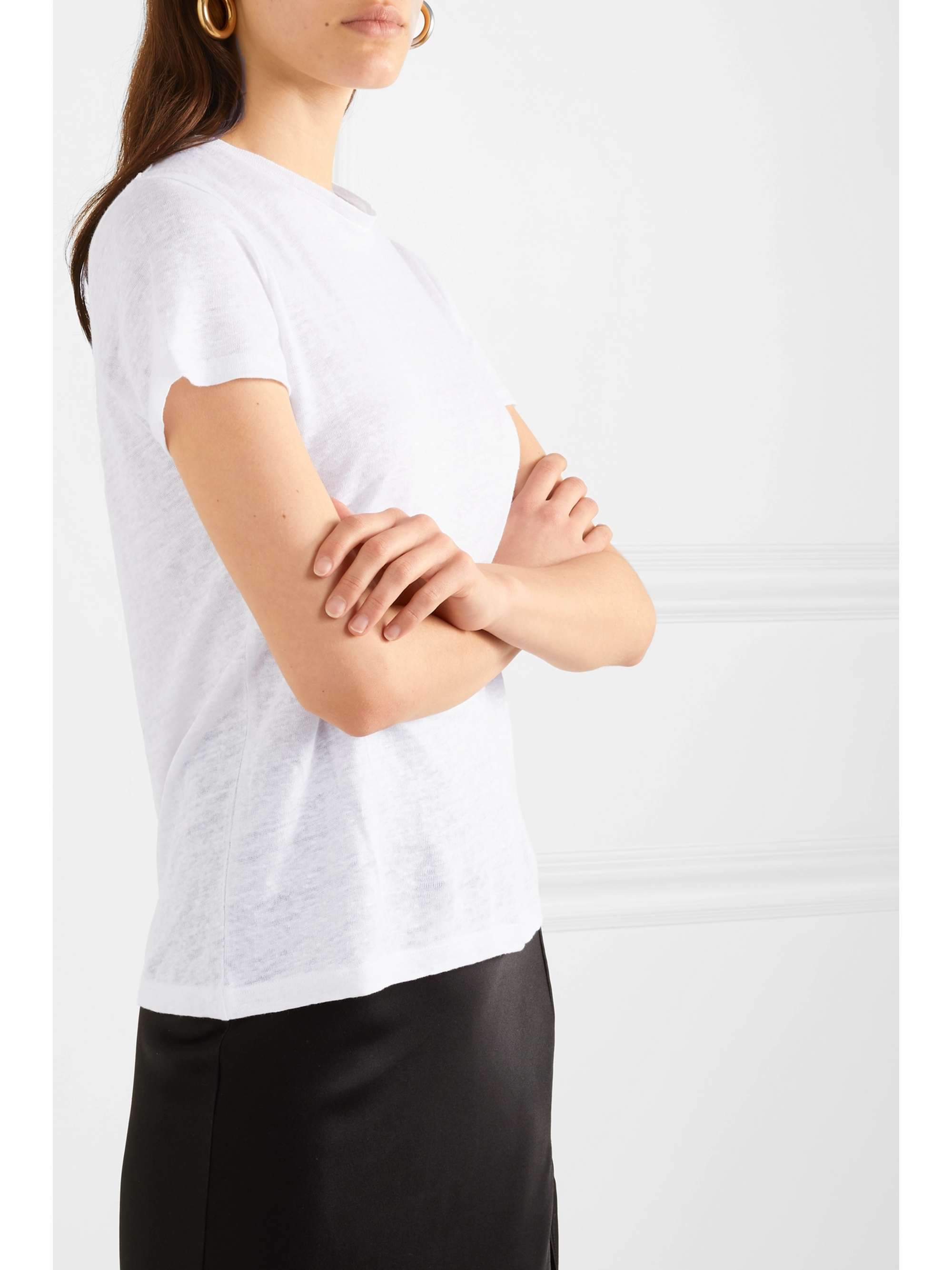 linen jersey t shirt