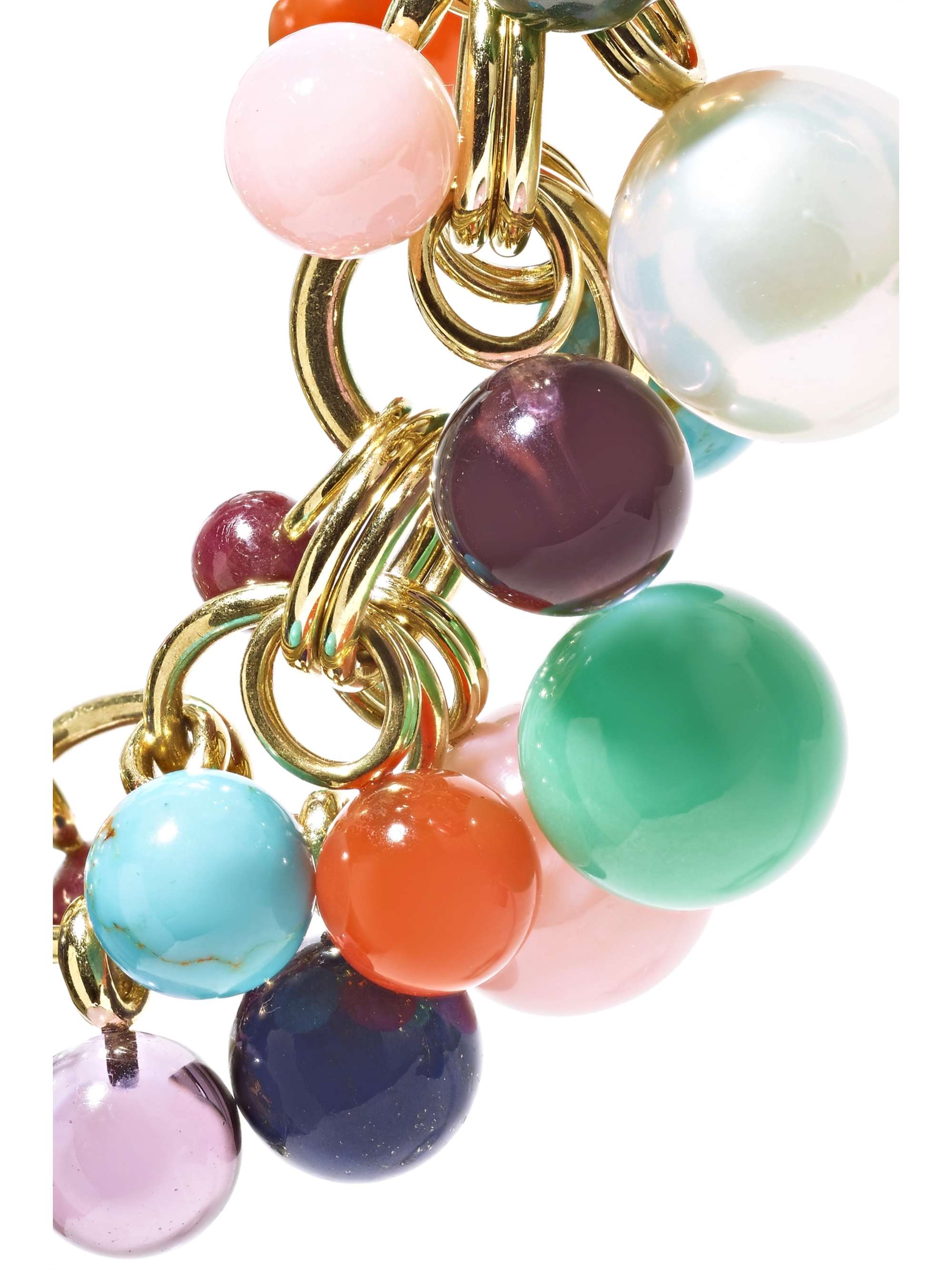 IPPOLITA Nova Cluster 18karat gold multistone bracelet NETAPORTER