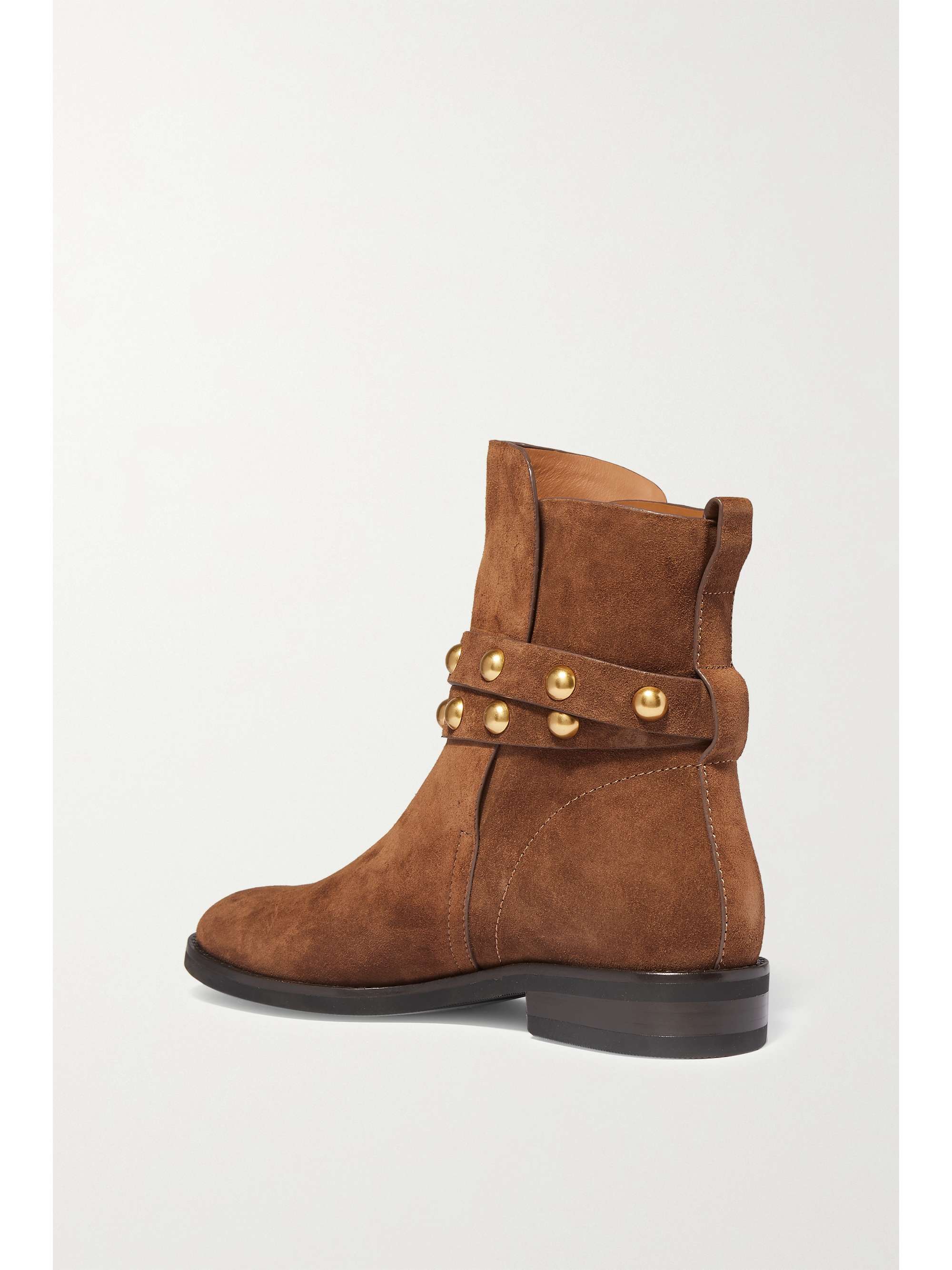 see by chloe studded ankle boots