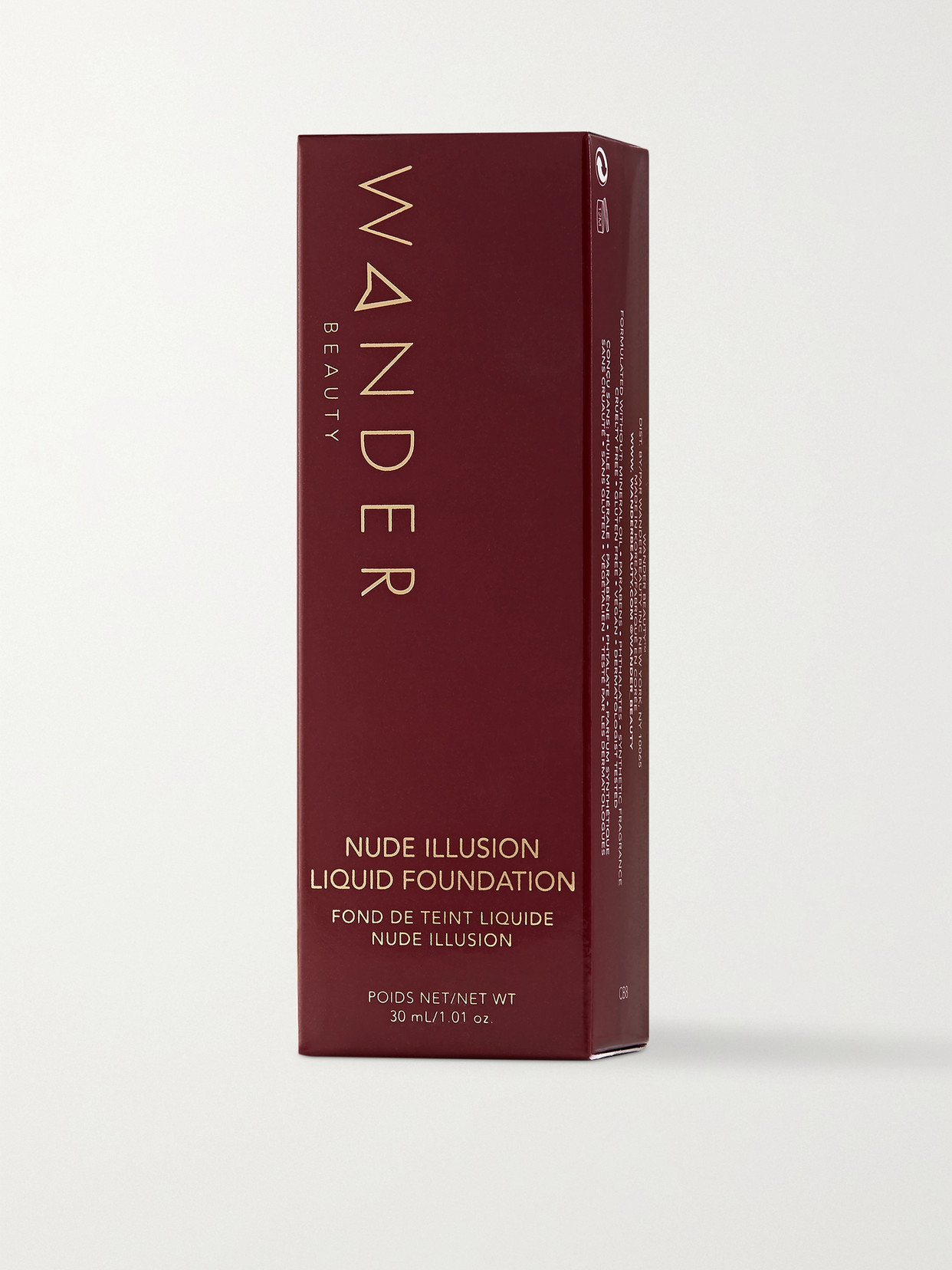 WANDER BEAUTY NUDE ILLUSION LIQUID FOUNDATION - RICH DEEP