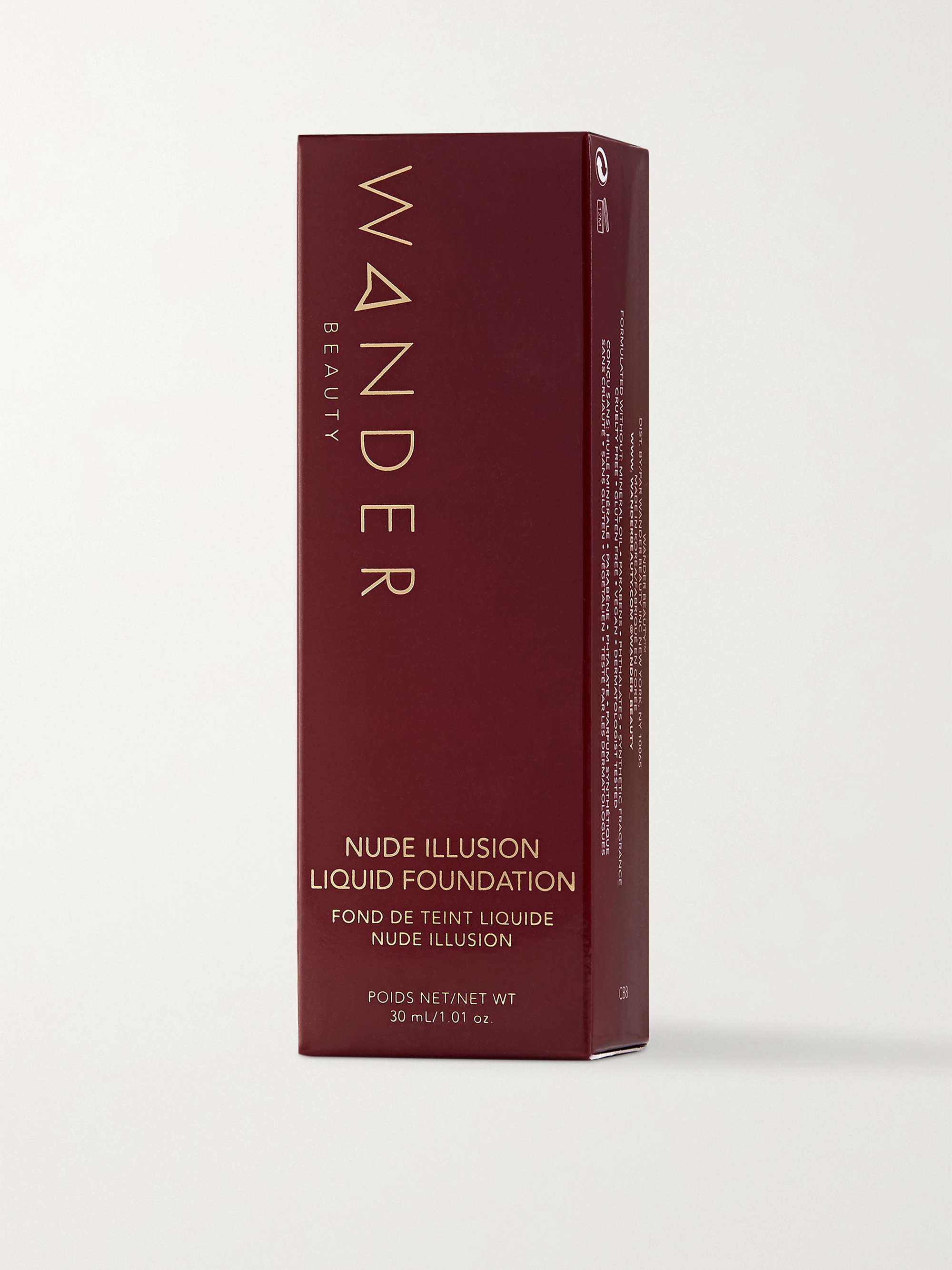 WANDER BEAUTY Nude Illusion Liquid Foundation - Tan