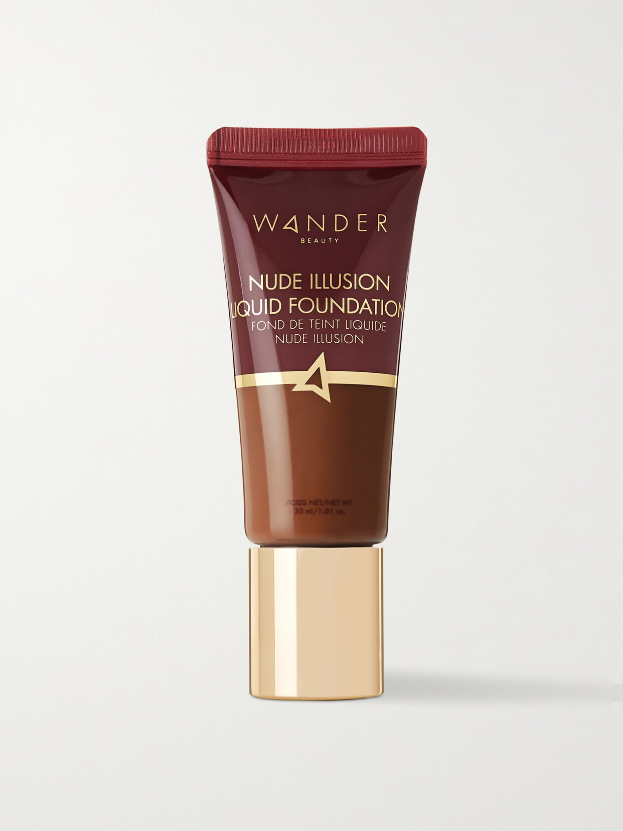 WANDER BEAUTY NUDE ILLUSION LIQUID FOUNDATION - RICH DEEP