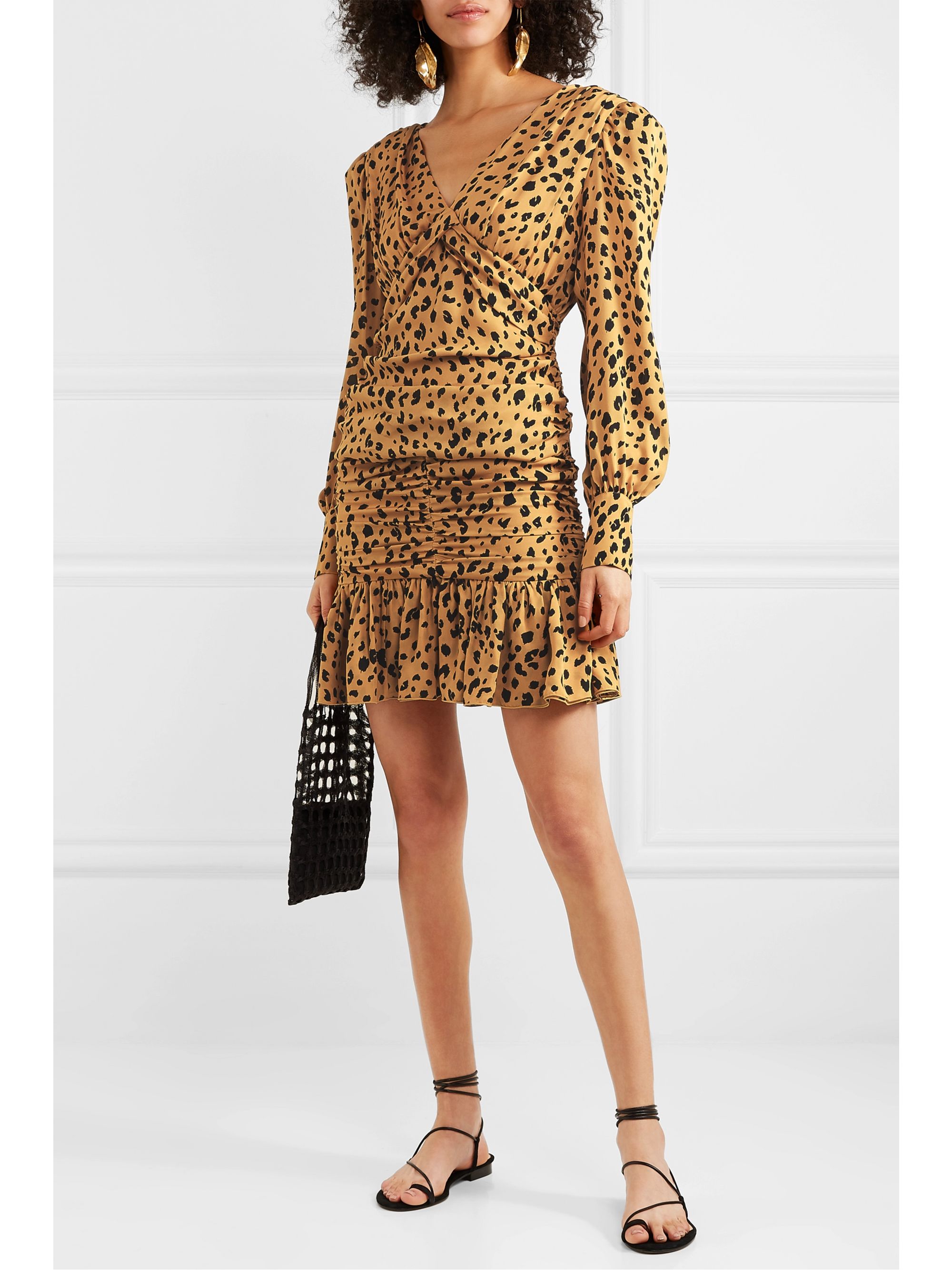 Nicholas leopard print dress Clearance