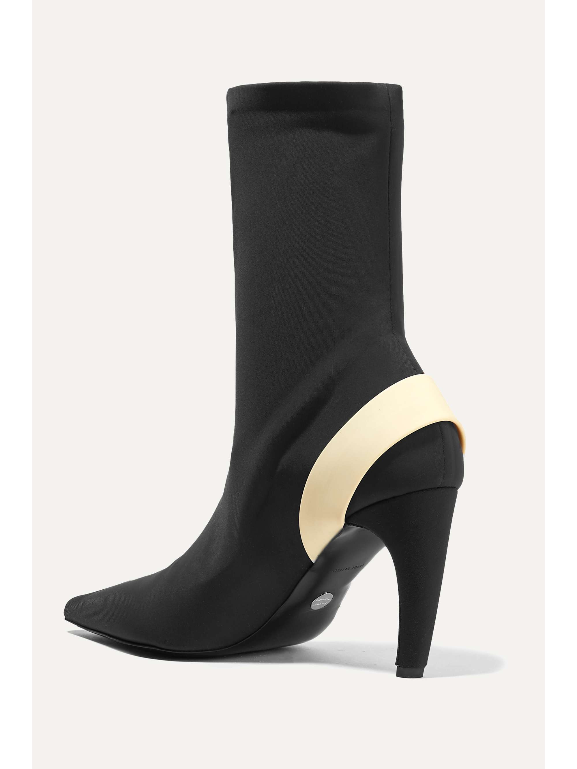 PROENZA SCHOULER Rubber-trimmed stretch-knit sock boots