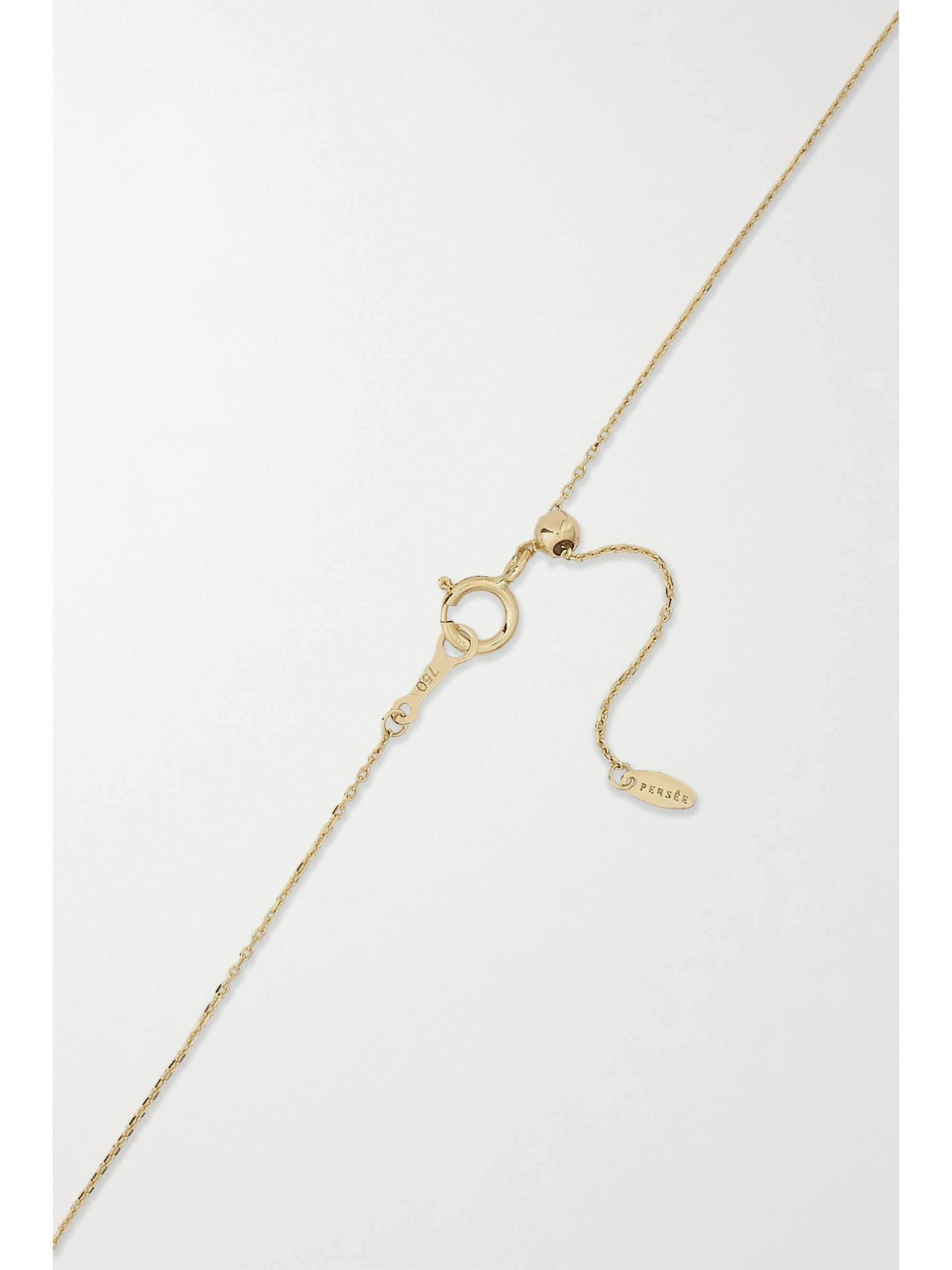 PERSÉE 18K 黄金钻石项链