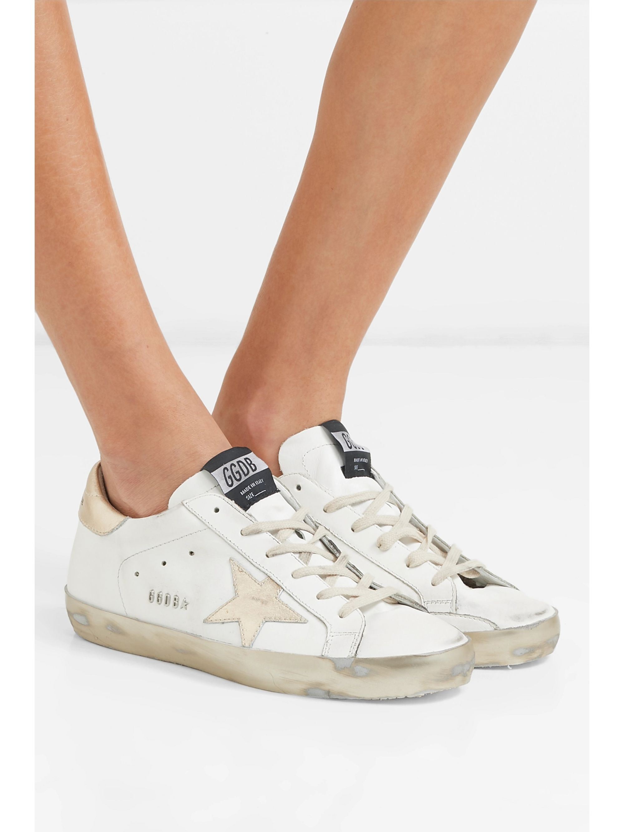 distressed sneakers golden goose