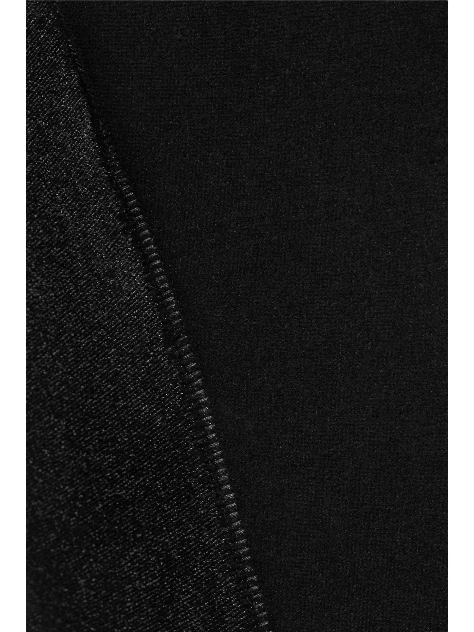 COMMANDO Stretch-velvet leggings